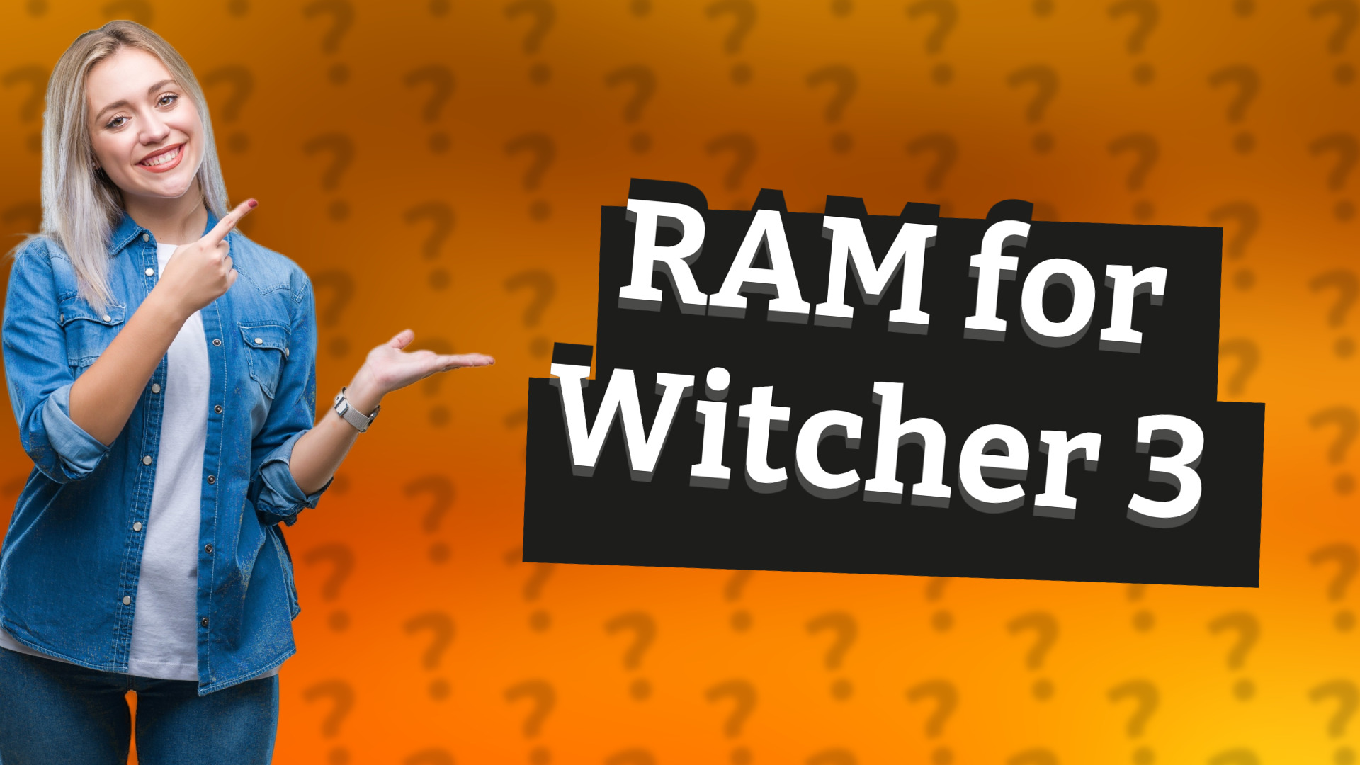 RAM for Witcher 3