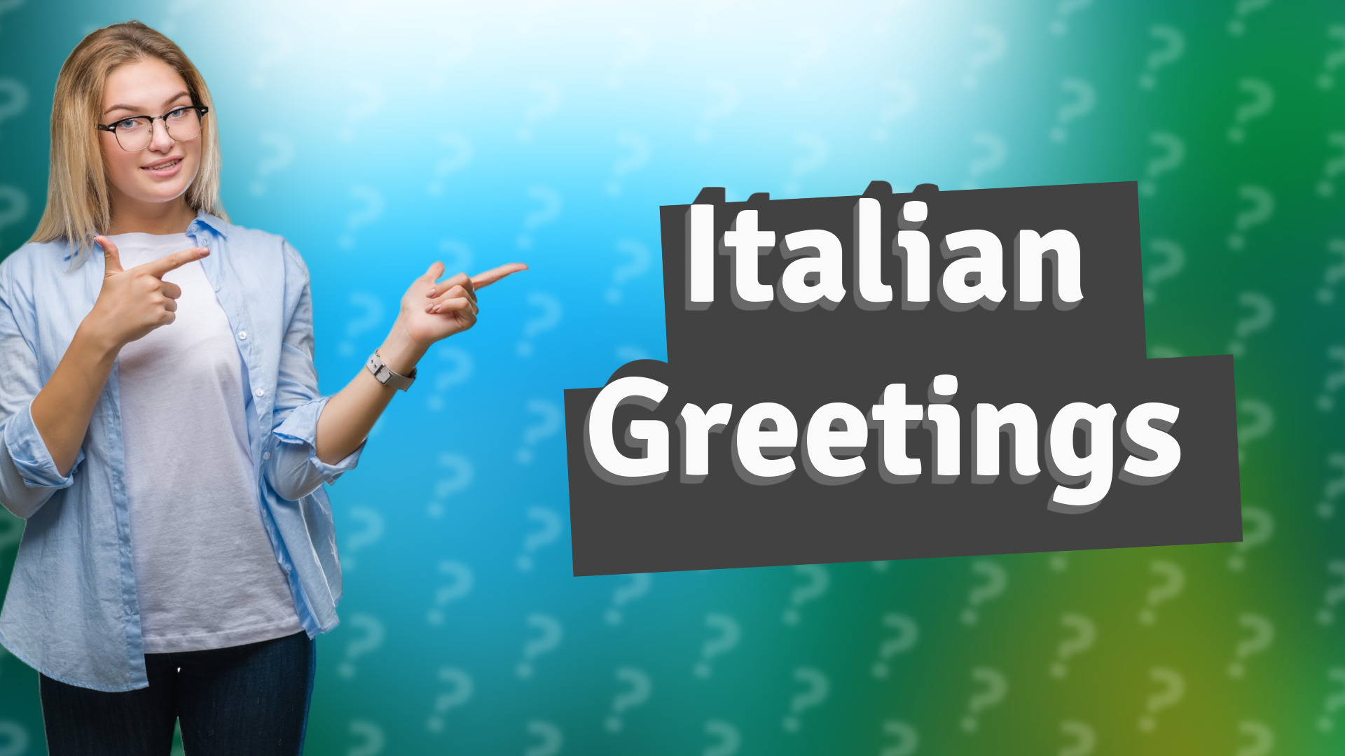 Italian Greetings