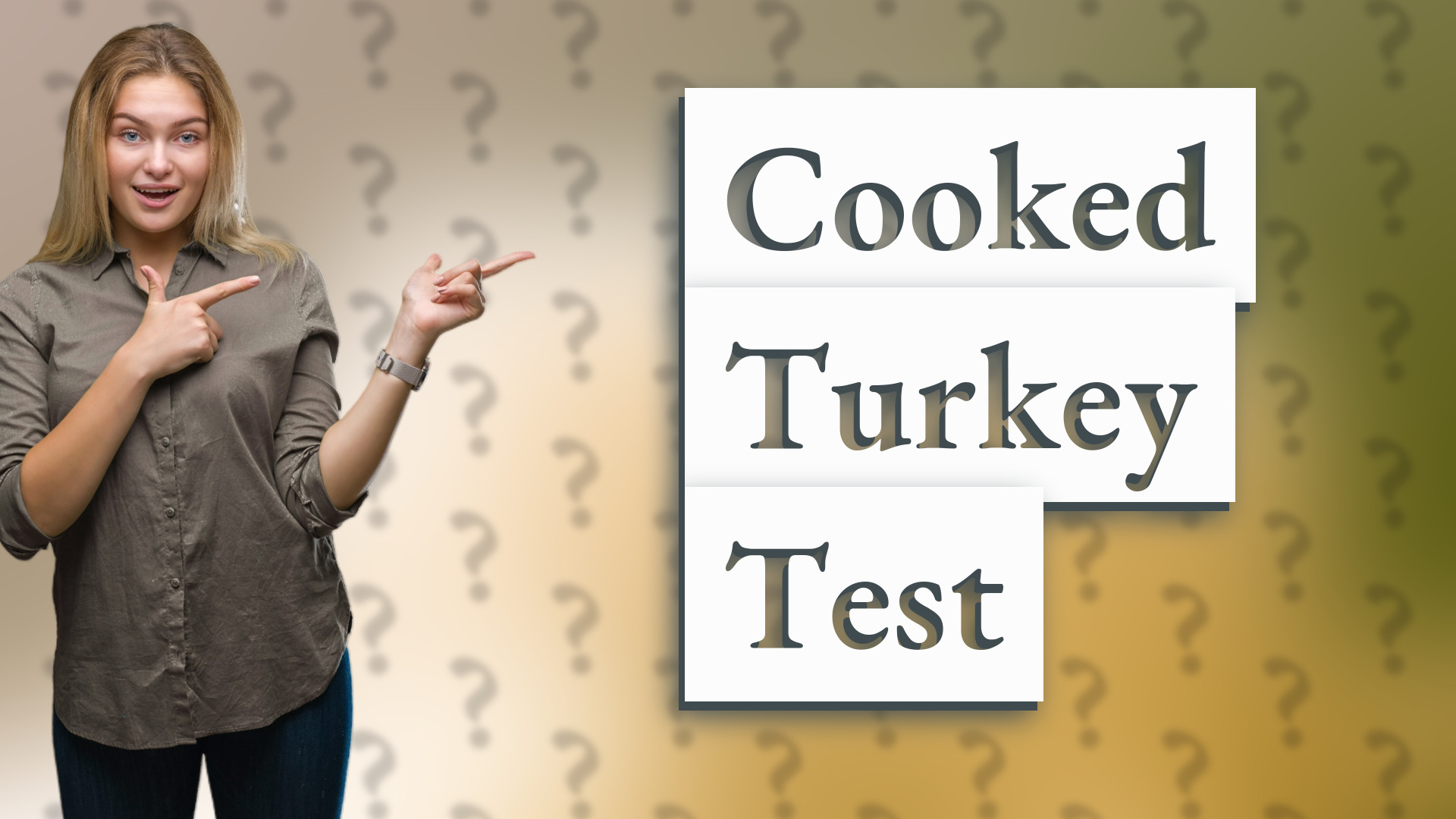 Cooked Turkey Test