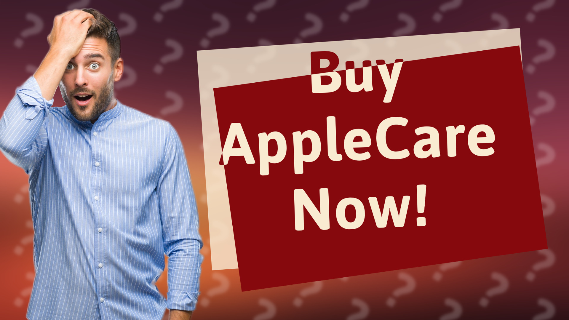 Buy AppleCare Now!