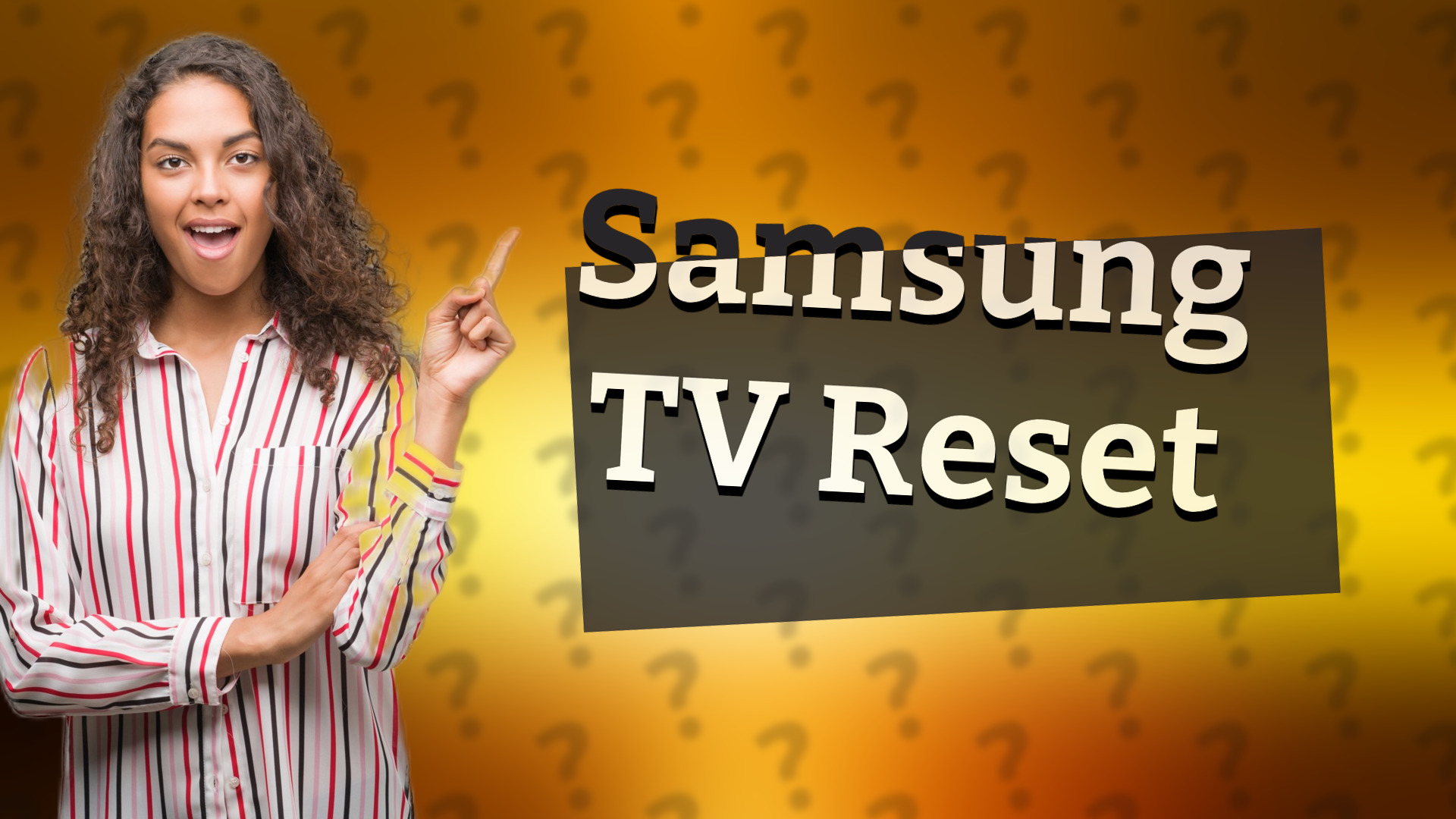 Samsung TV Reset