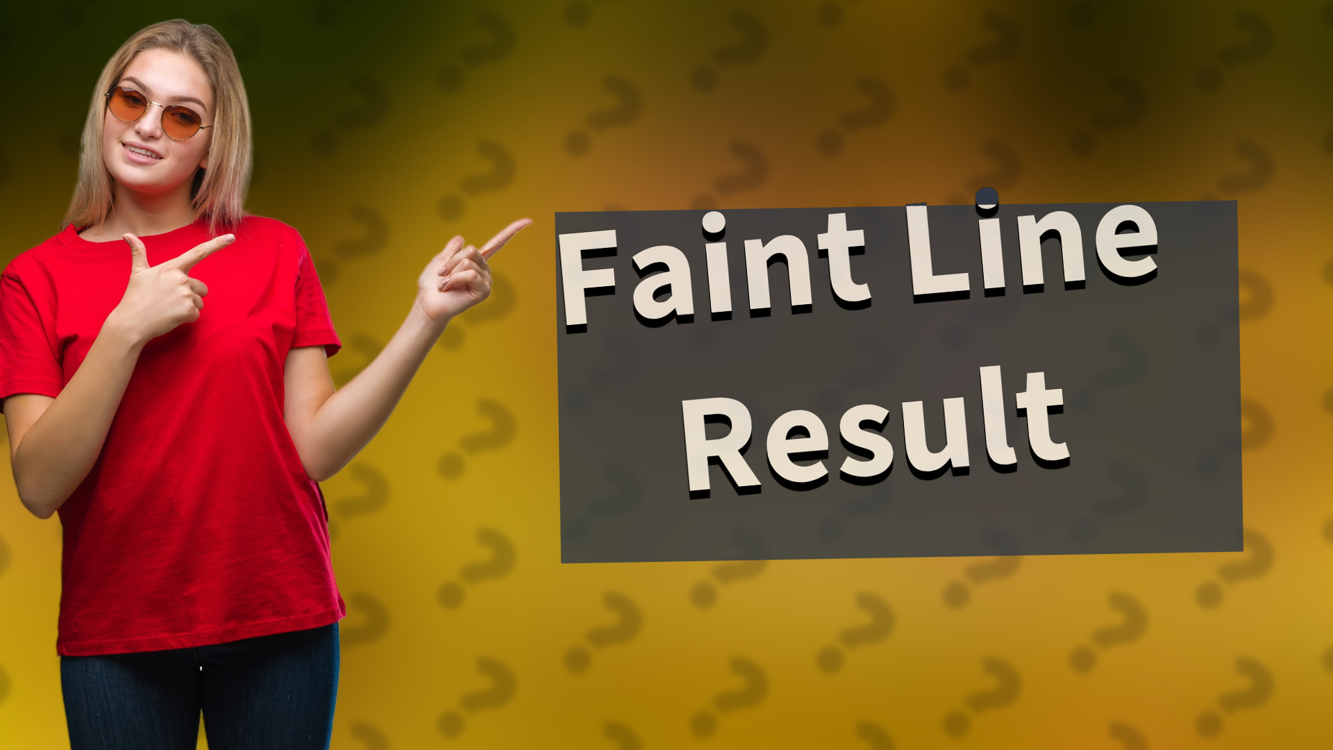 Faint Line Result