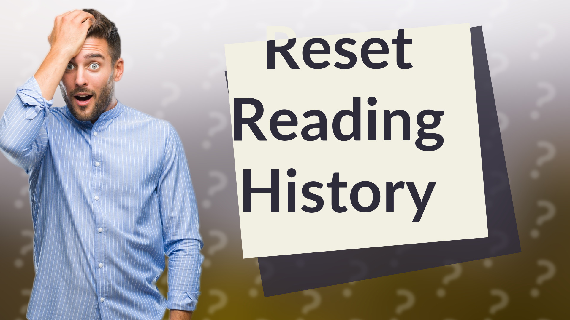Reset Reading History