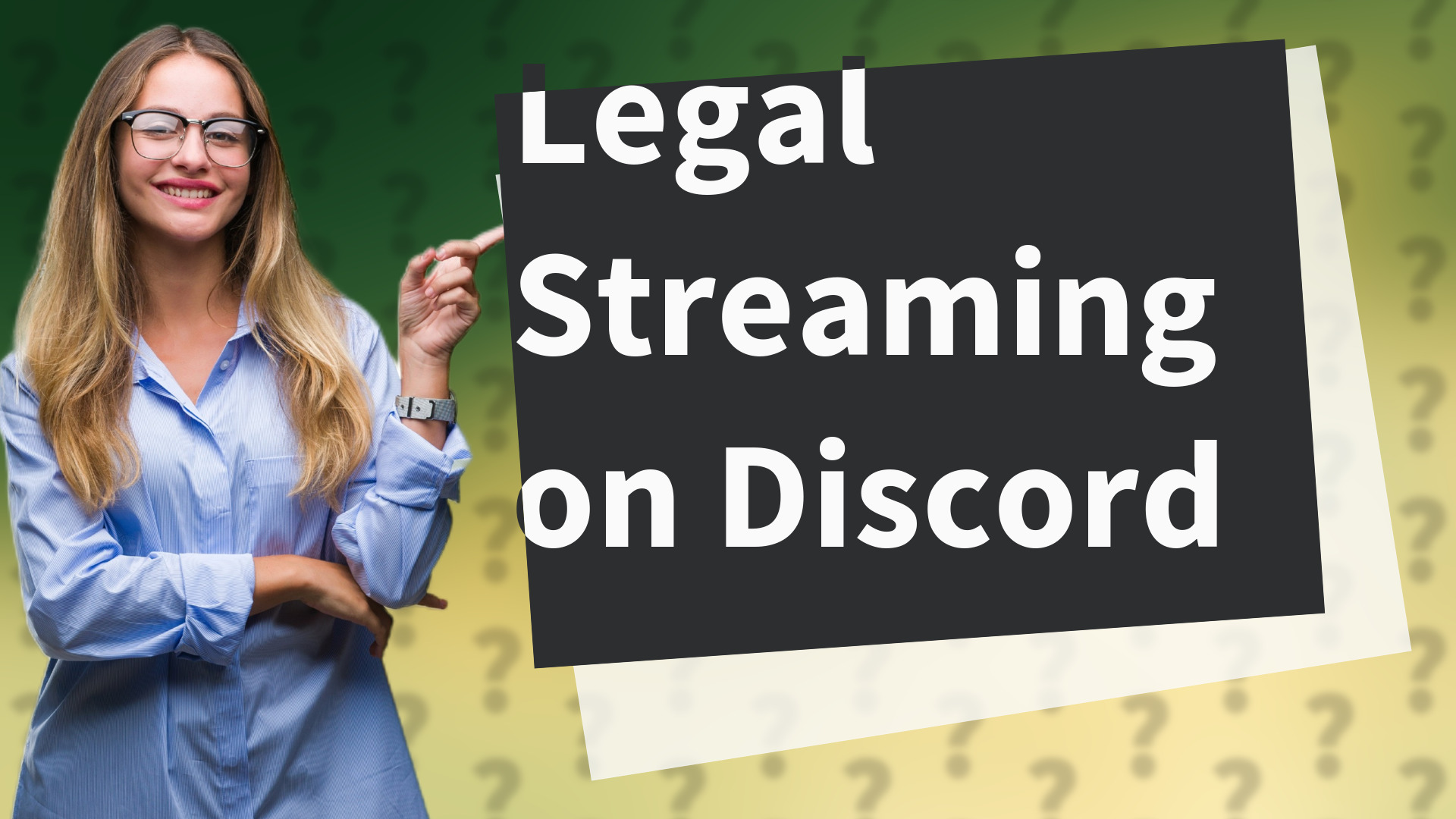 Legal Streaming on Discord