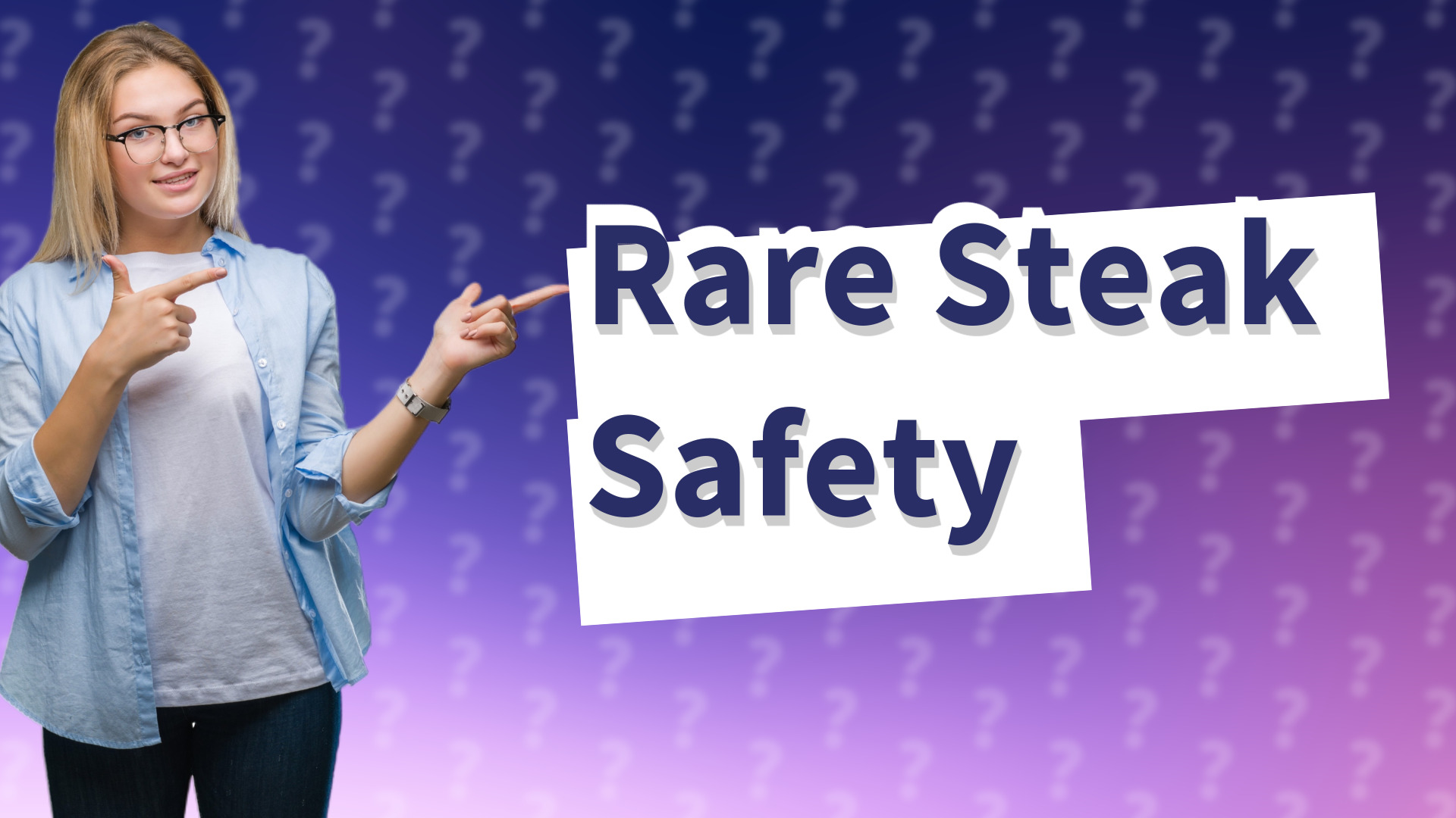 Rare Steak Safety