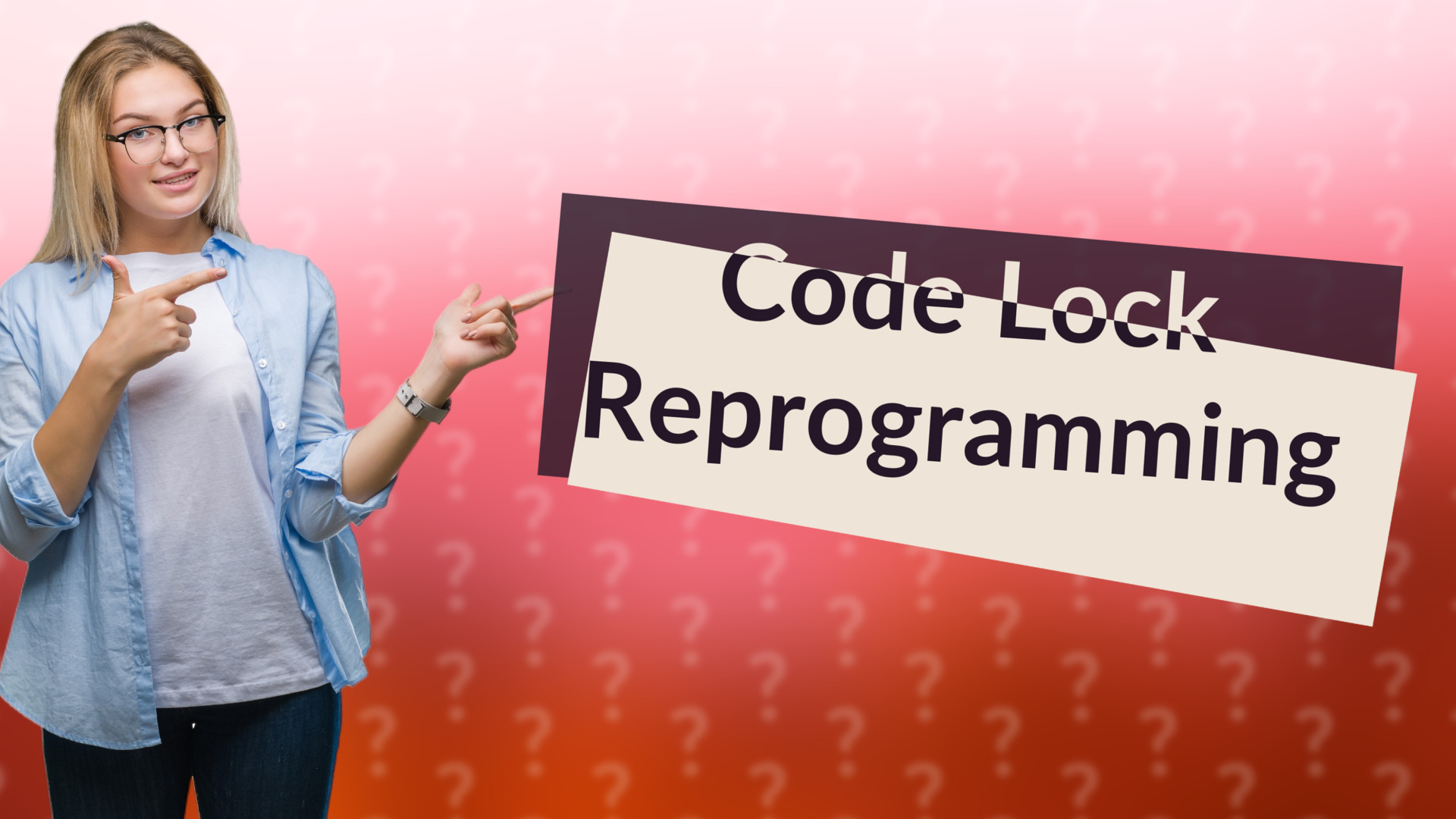 Code Lock Reprogramming