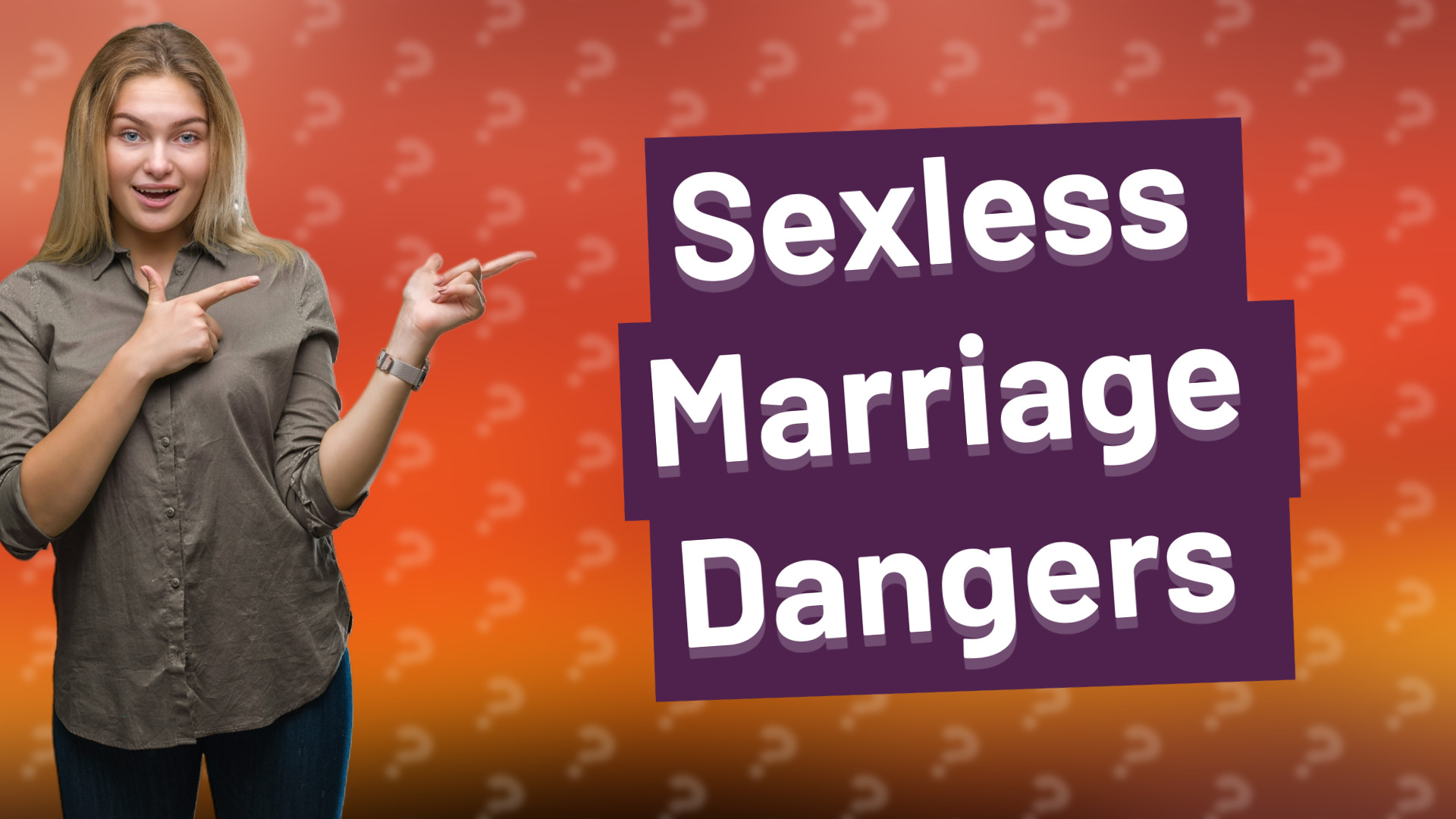Sexless Marriage Dangers