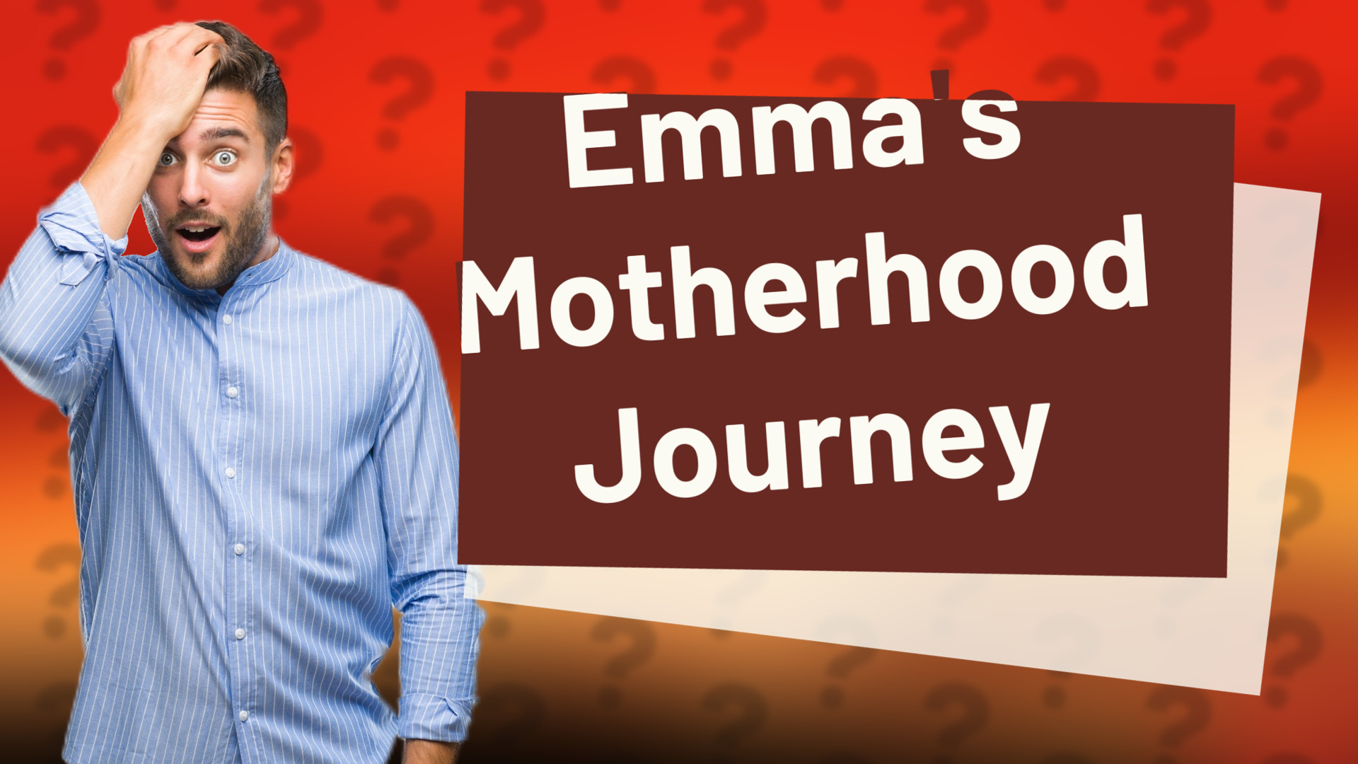 Emma's Motherhood Journey