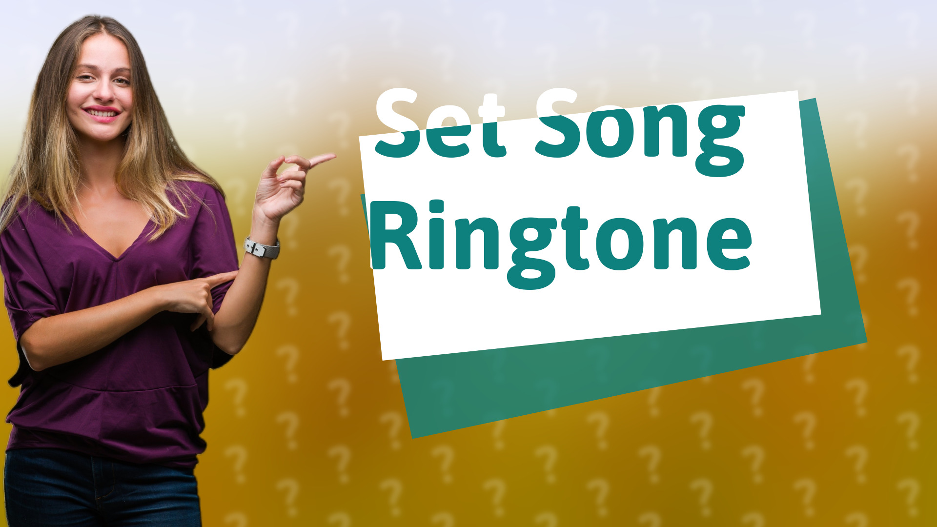 Set Song Ringtone