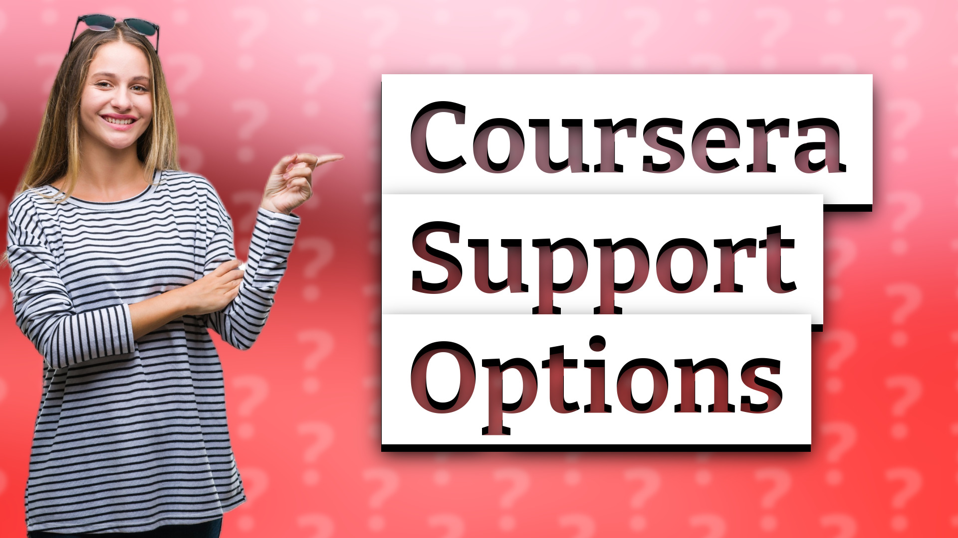 Coursera Support Options
