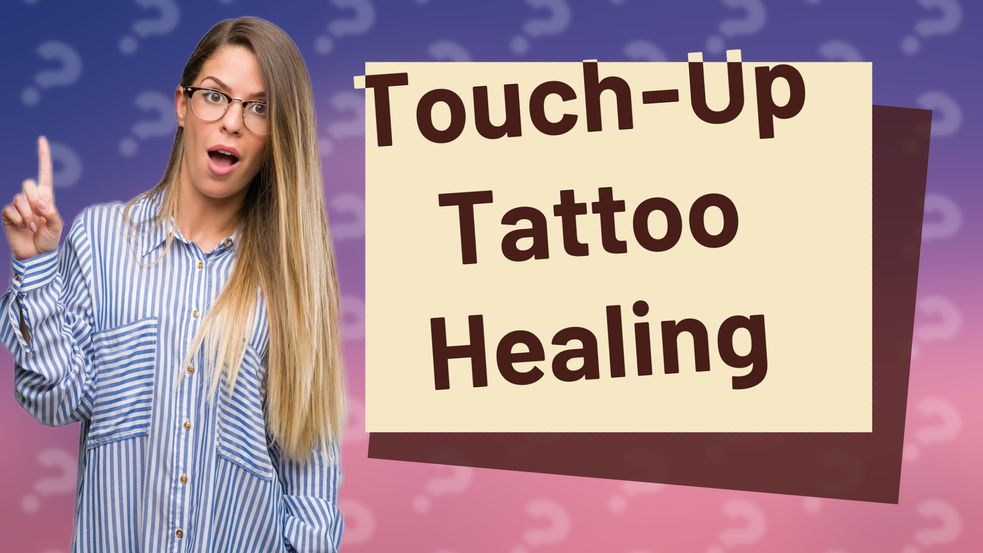 Touch-Up Tattoo Healing