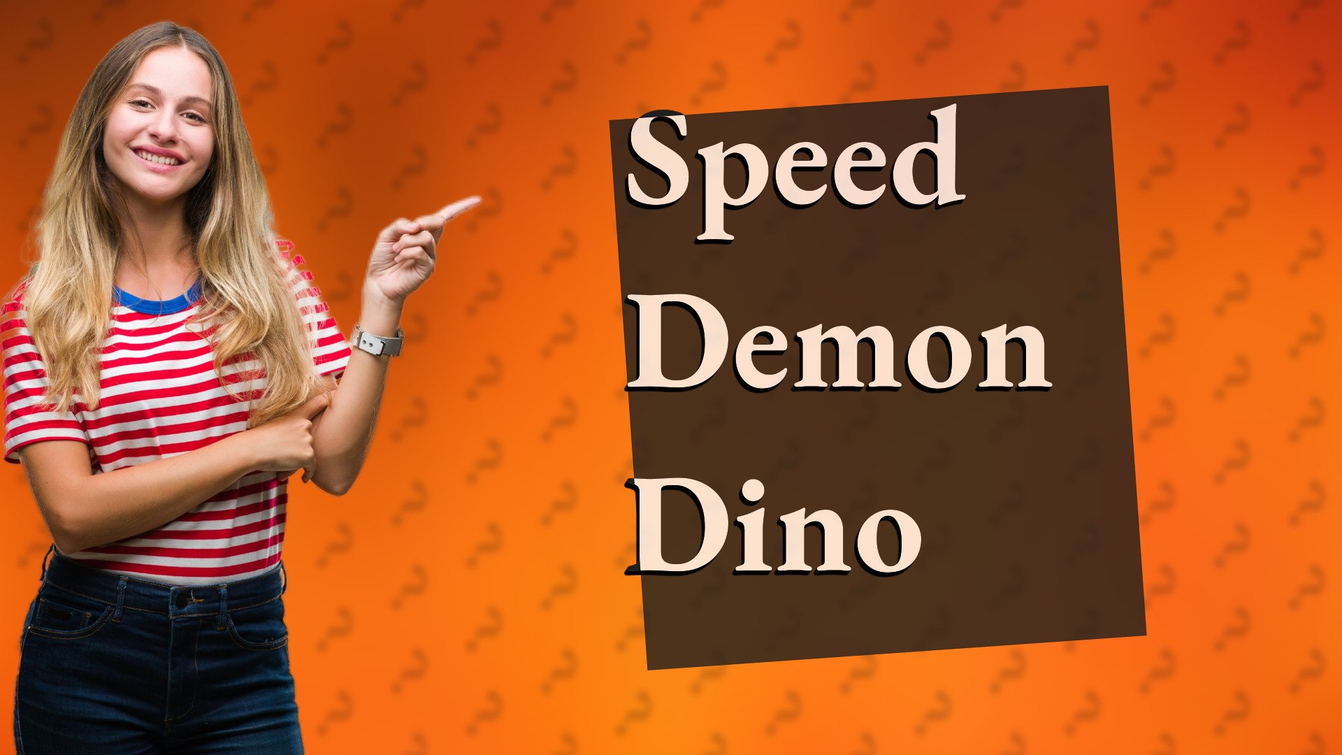 Speed Demon Dino