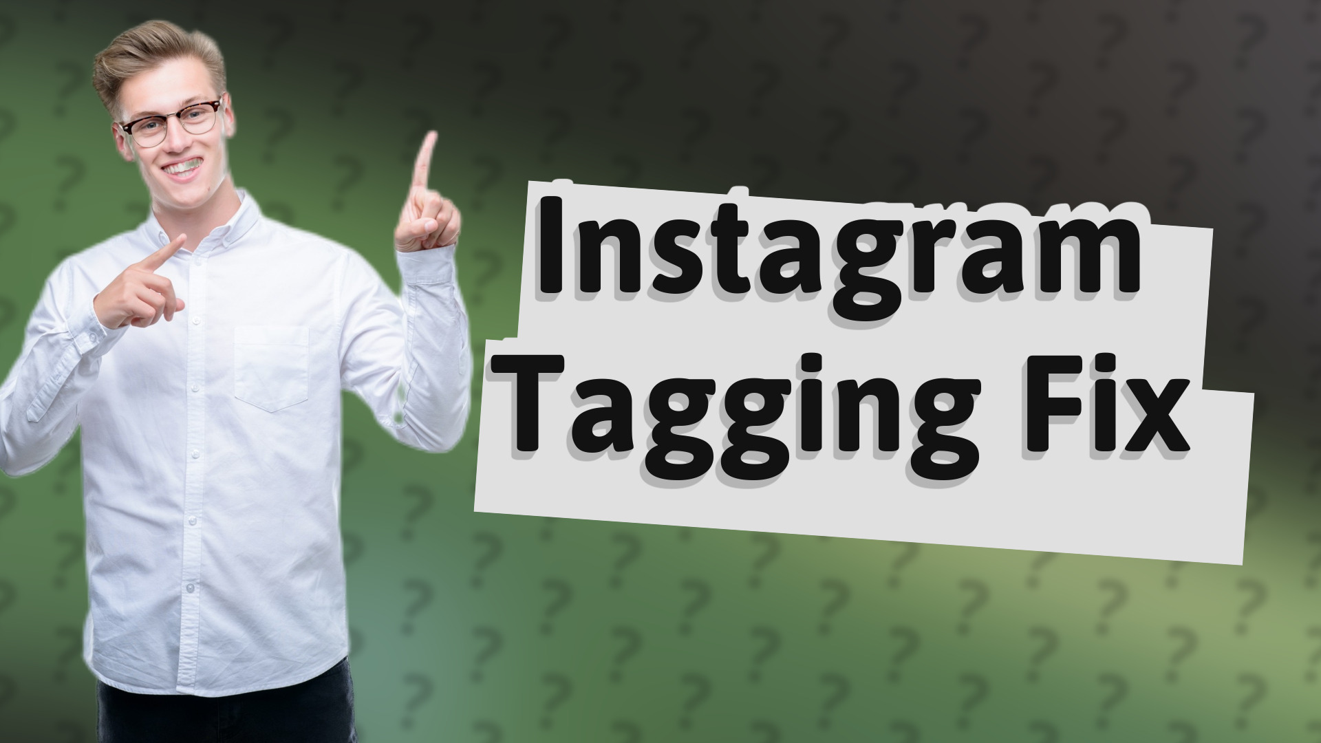 Instagram Tagging Fix