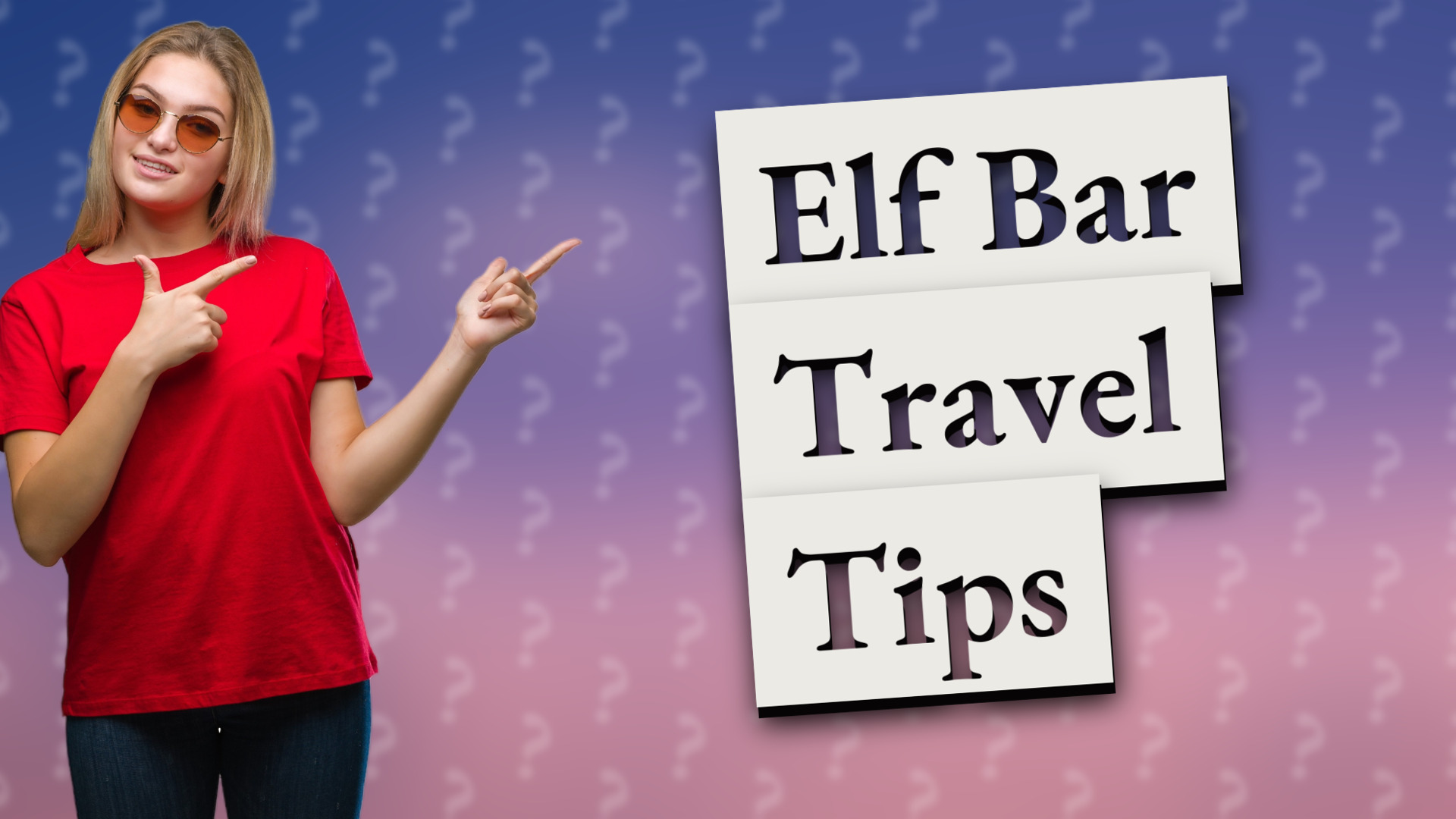 Elf Bar Travel Tips