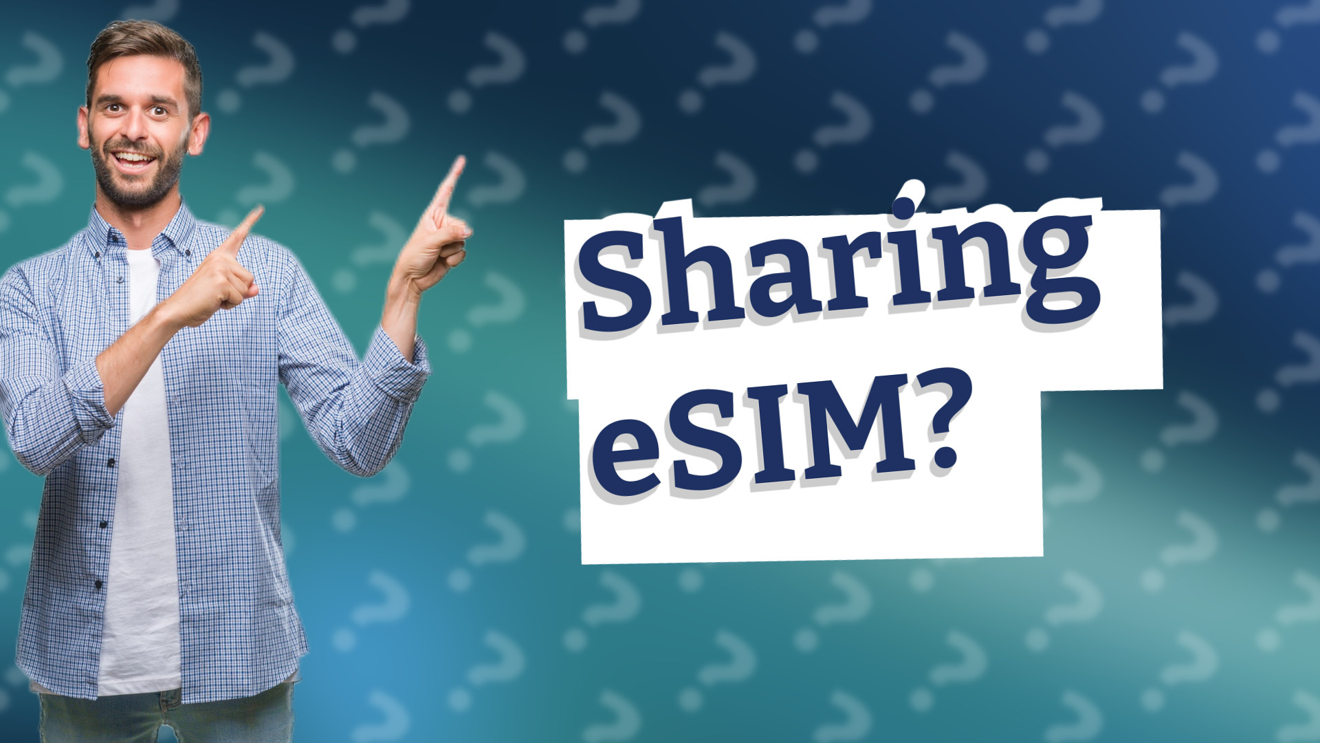 Sharing eSIM?