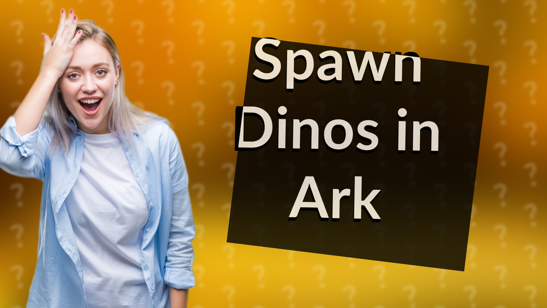 Spawn Dinos in Ark