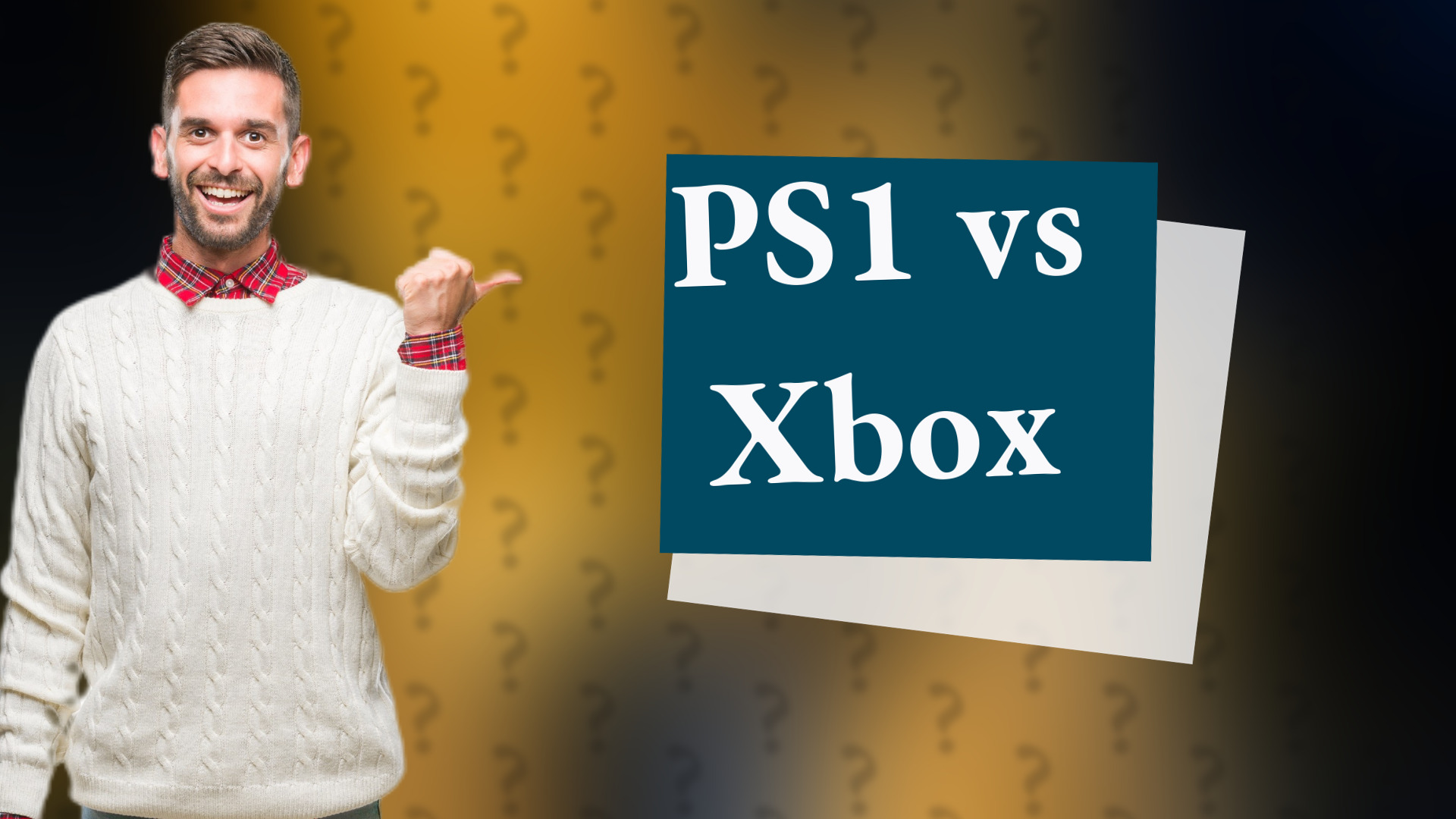 PS1 vs Xbox