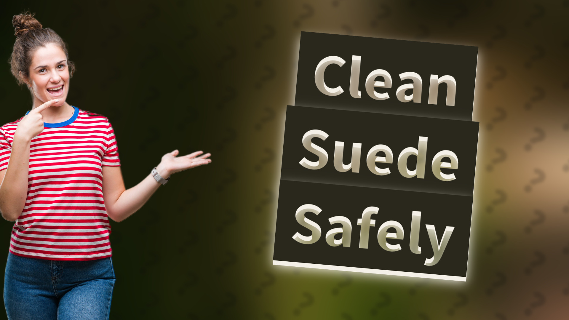 Clean Suede Safely
