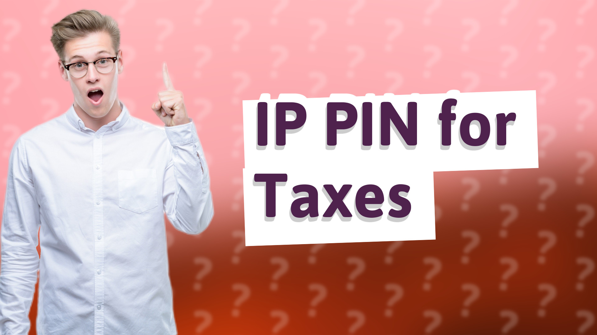IP PIN for Taxes