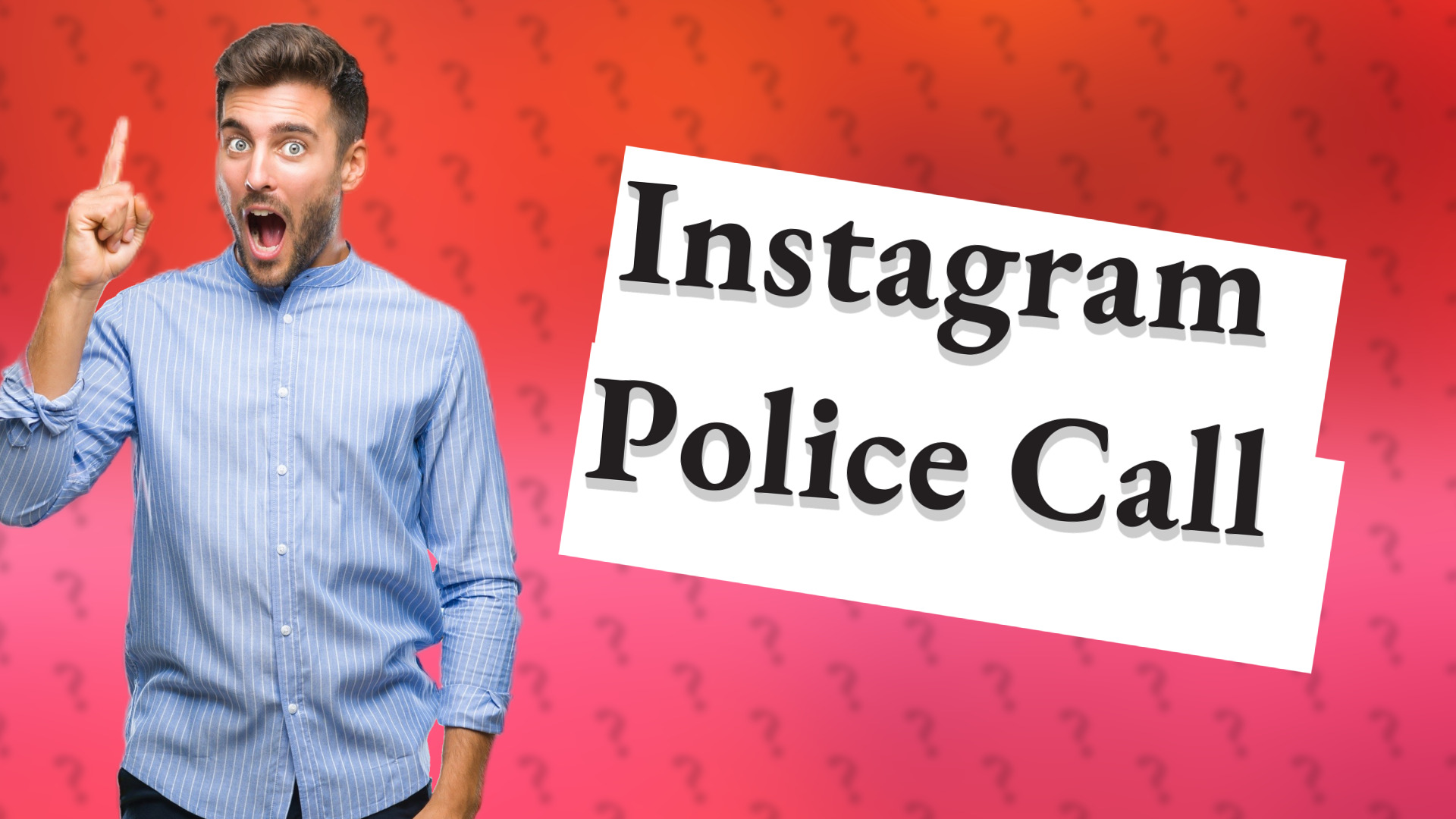 Instagram Police Call