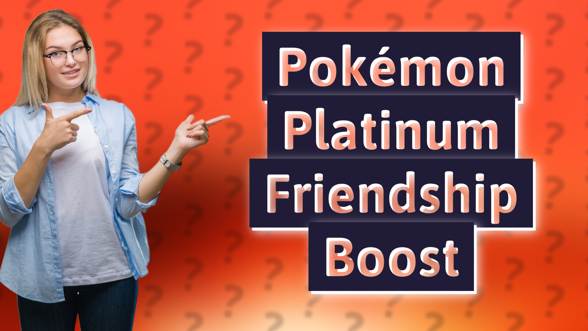 Pokémon Platinum Friendship Boost