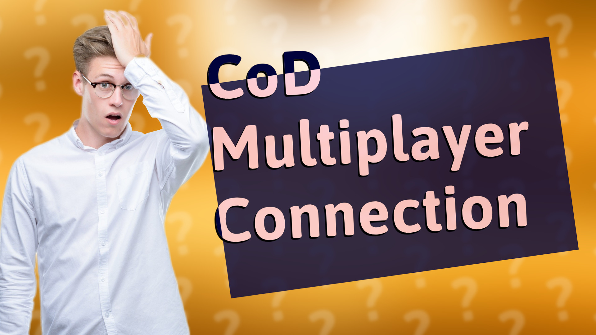 CoD Multiplayer Connection