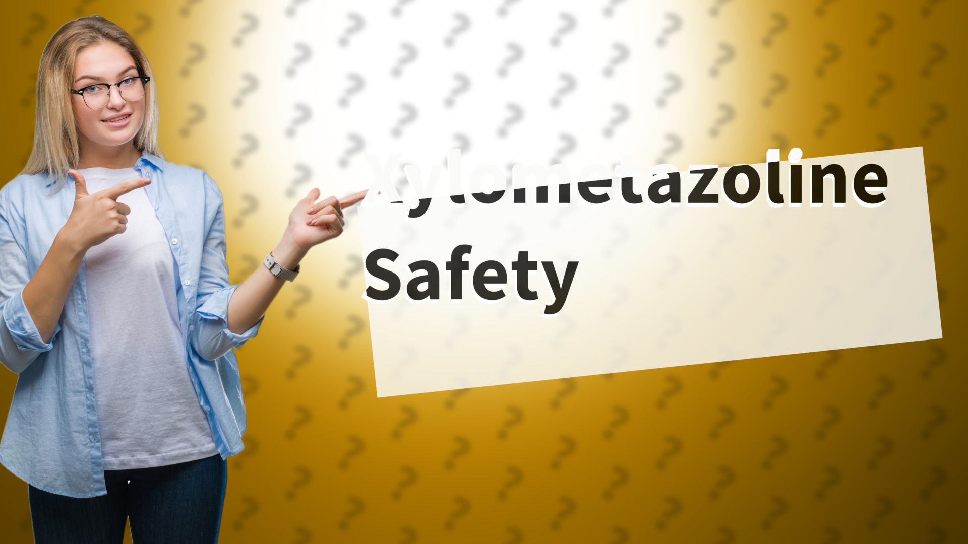 Xylometazoline Safety