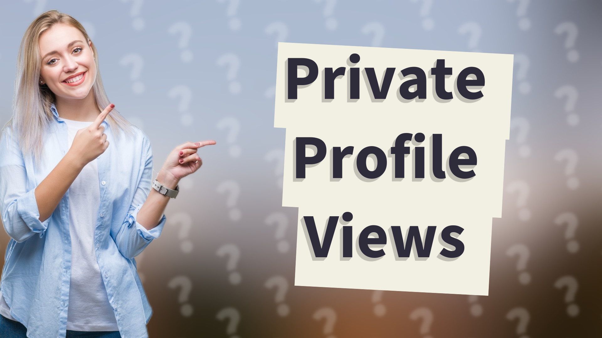 Private Profile Views