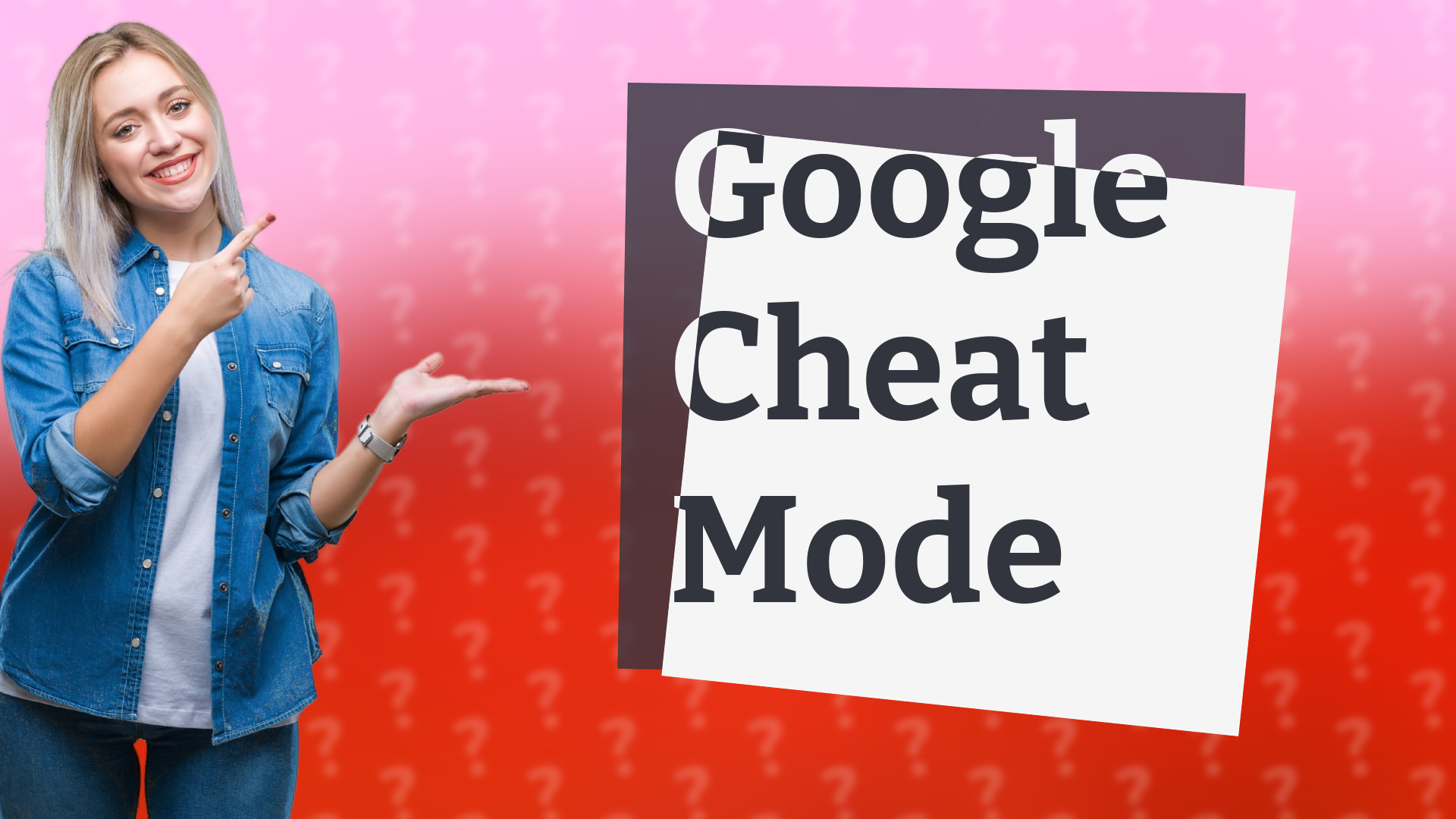 Google Cheat Mode