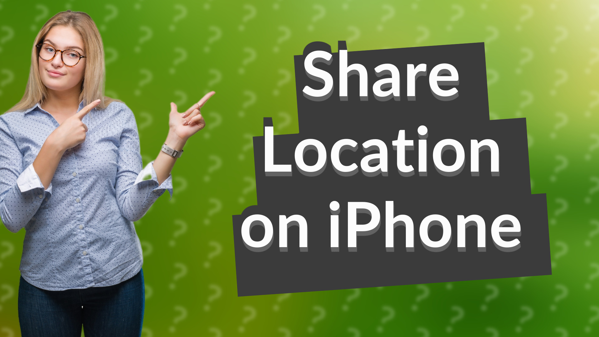 Share Location on iPhone