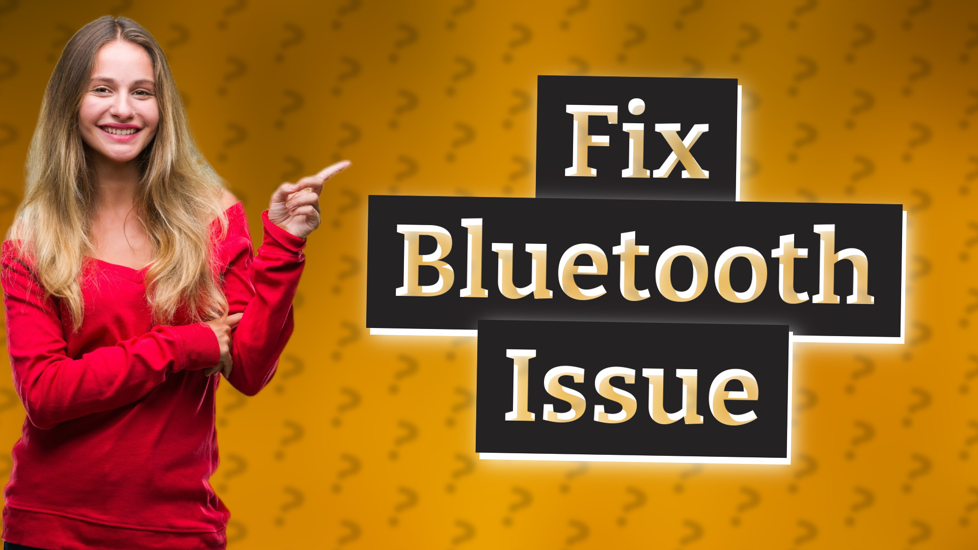 Fix Bluetooth Issue
