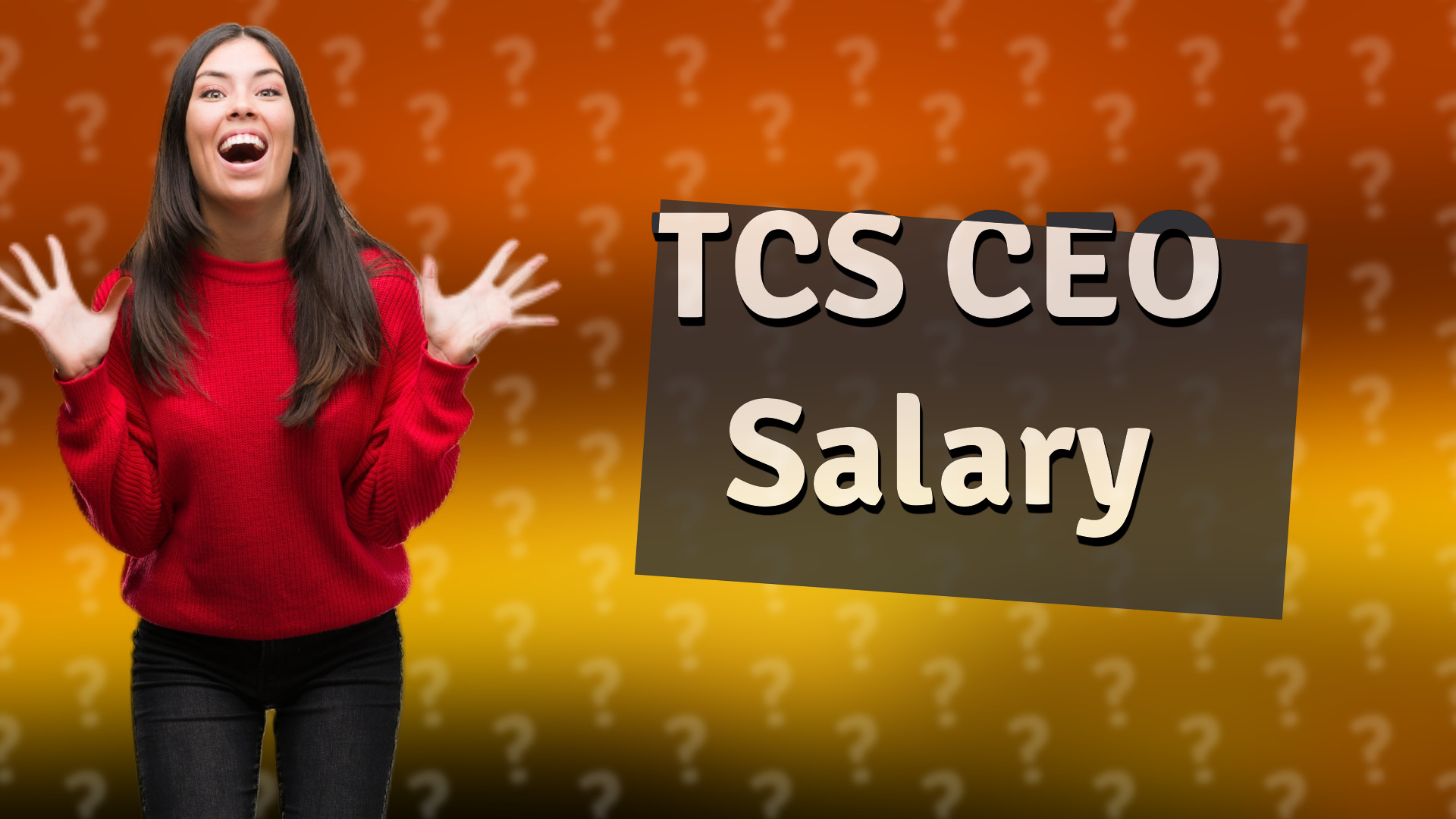 TCS CEO Salary