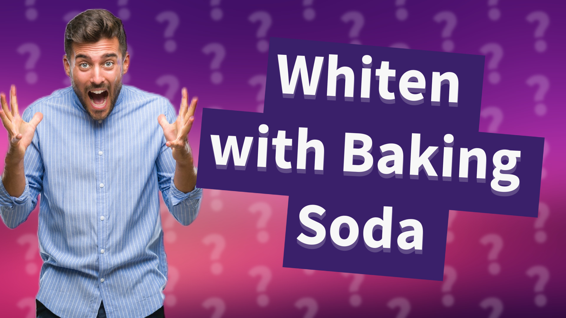 Whiten with Baking Soda
