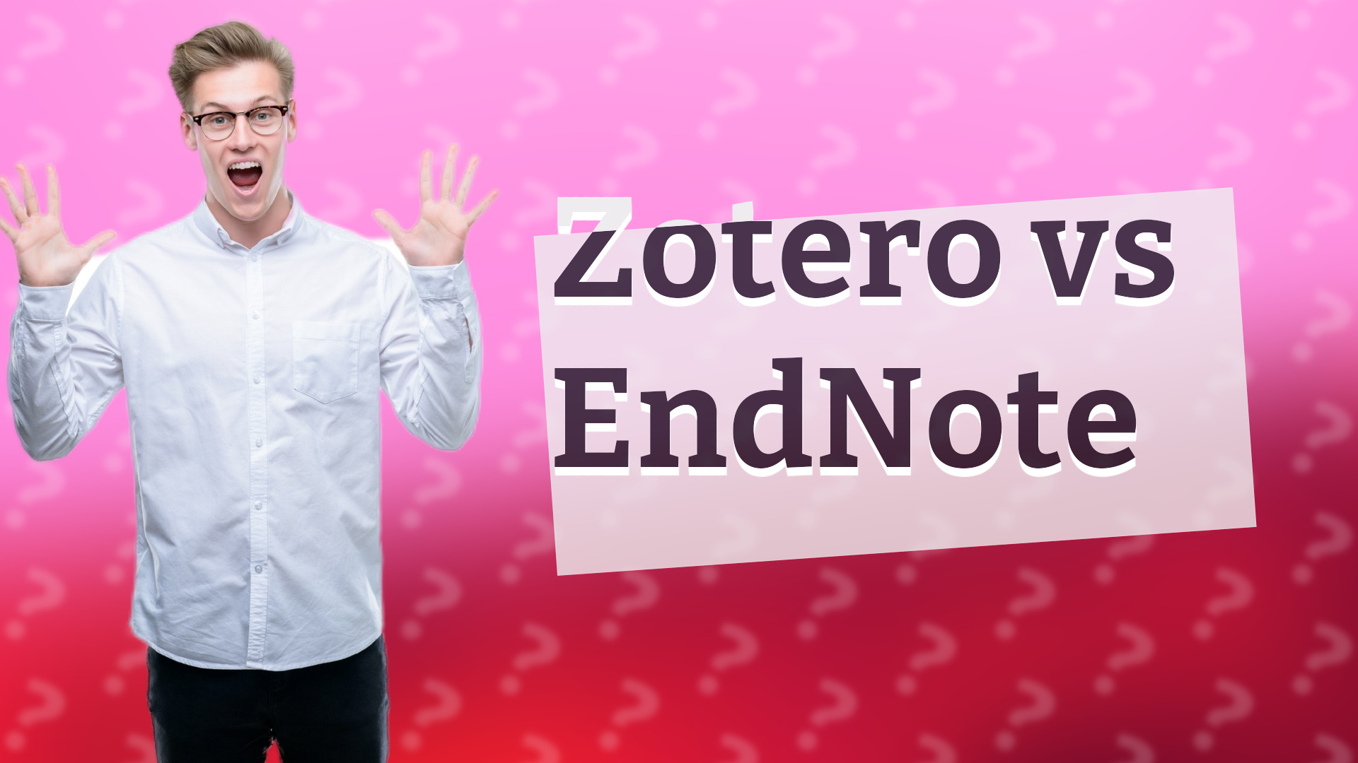 Zotero vs EndNote