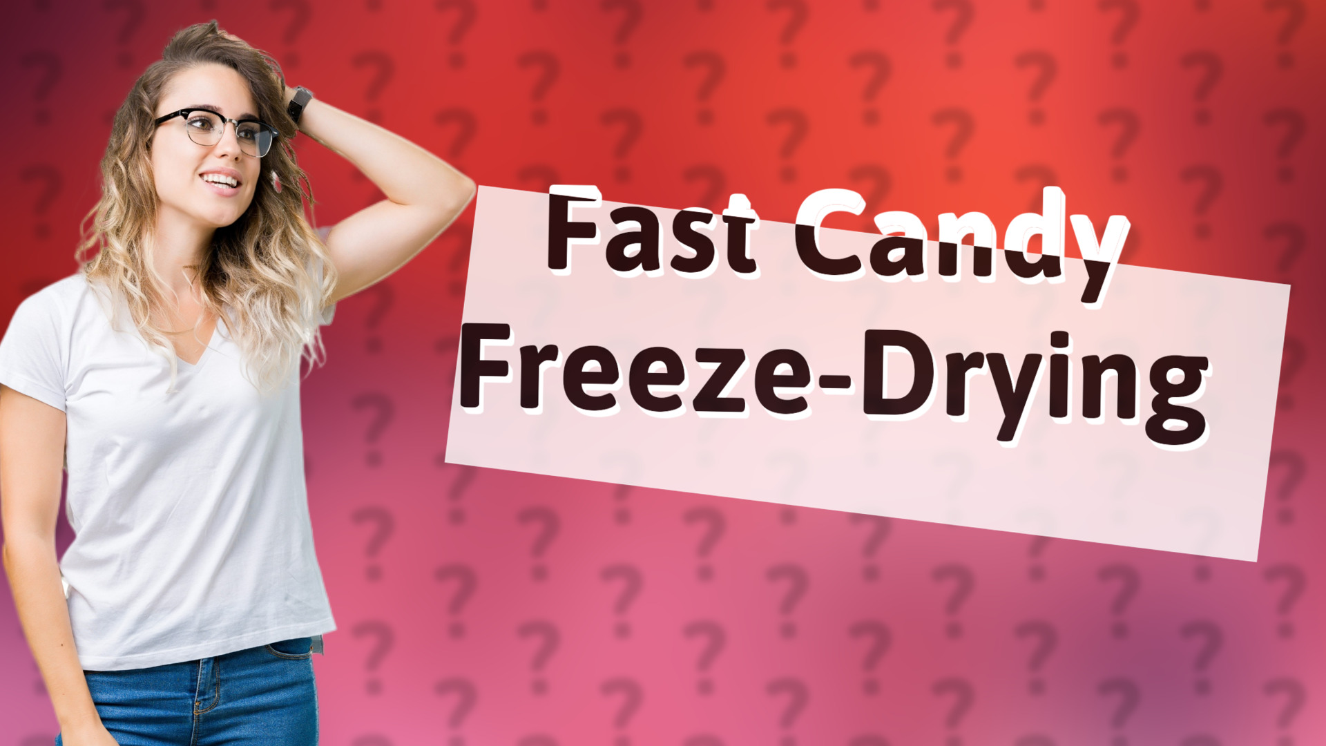 Fast Candy Freeze-Drying