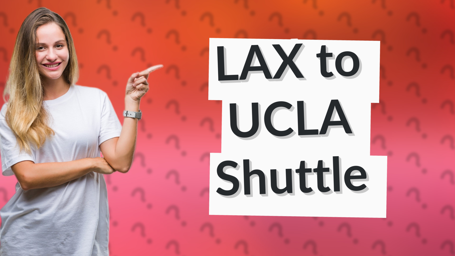 LAX to UCLA Shuttle