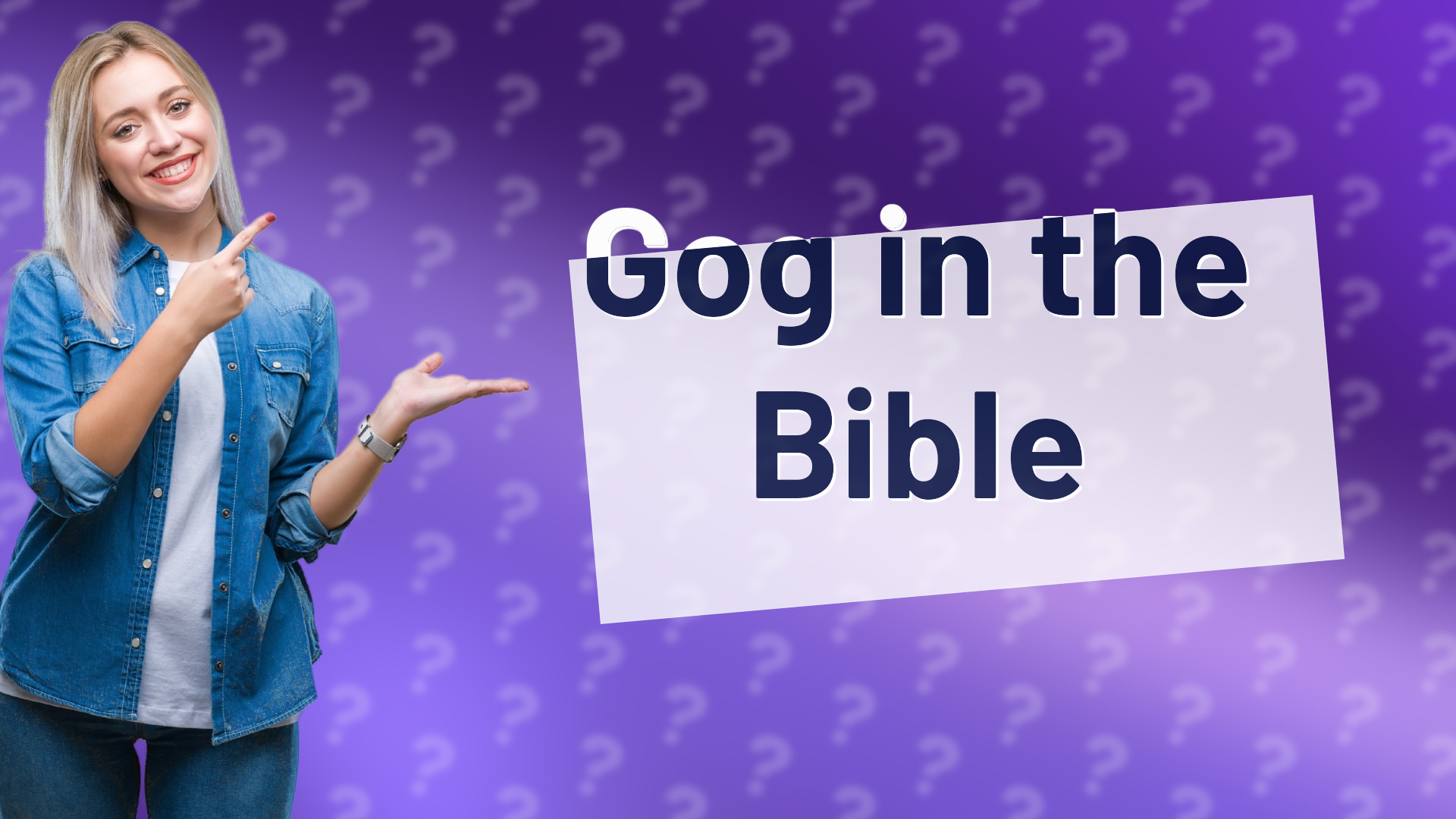 Gog in the Bible