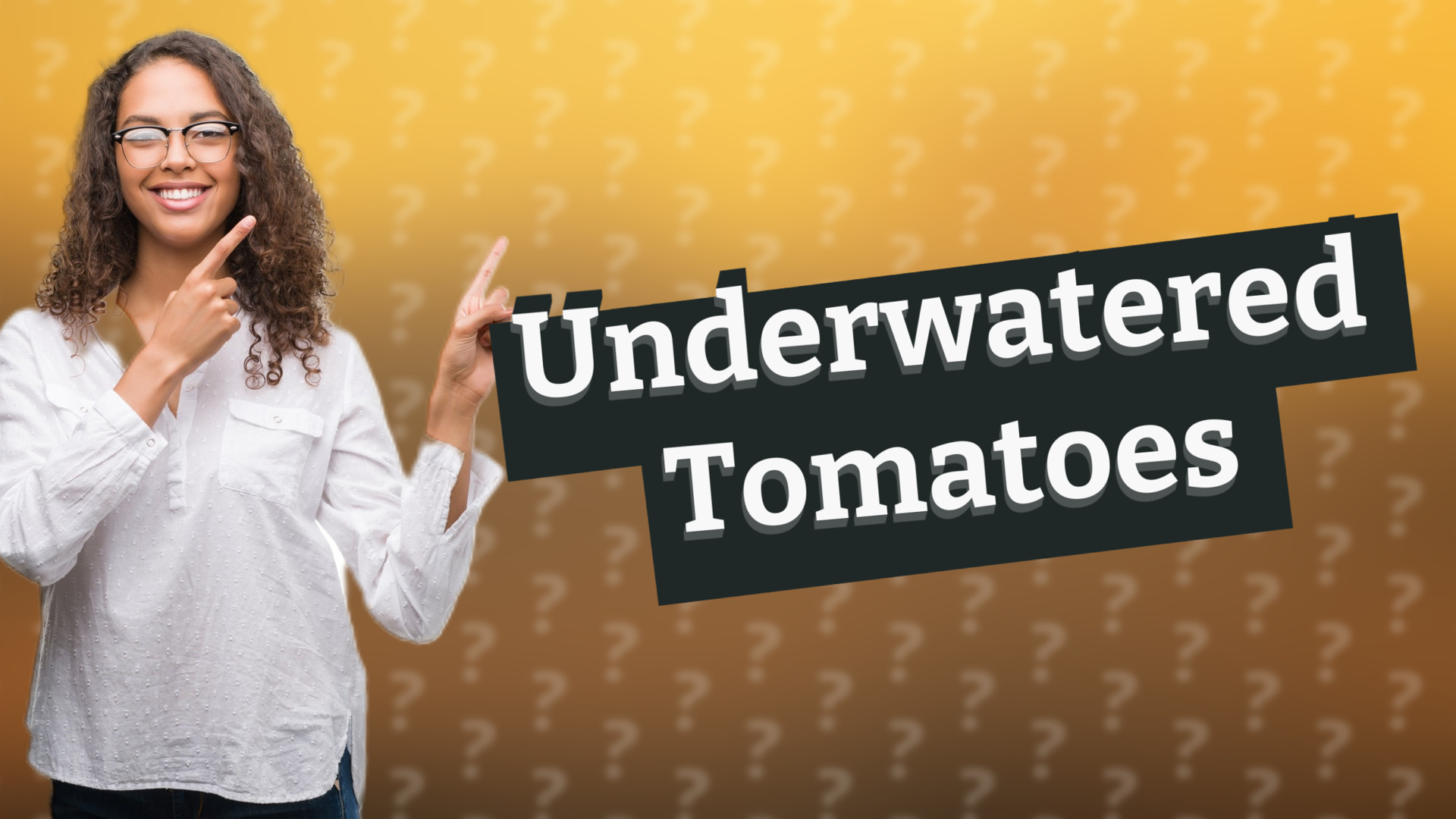 Underwatered Tomatoes