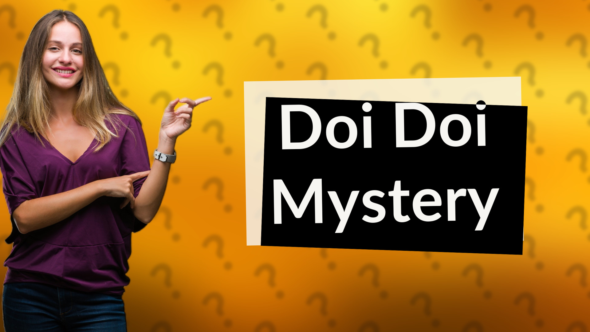 Doi Doi Mystery