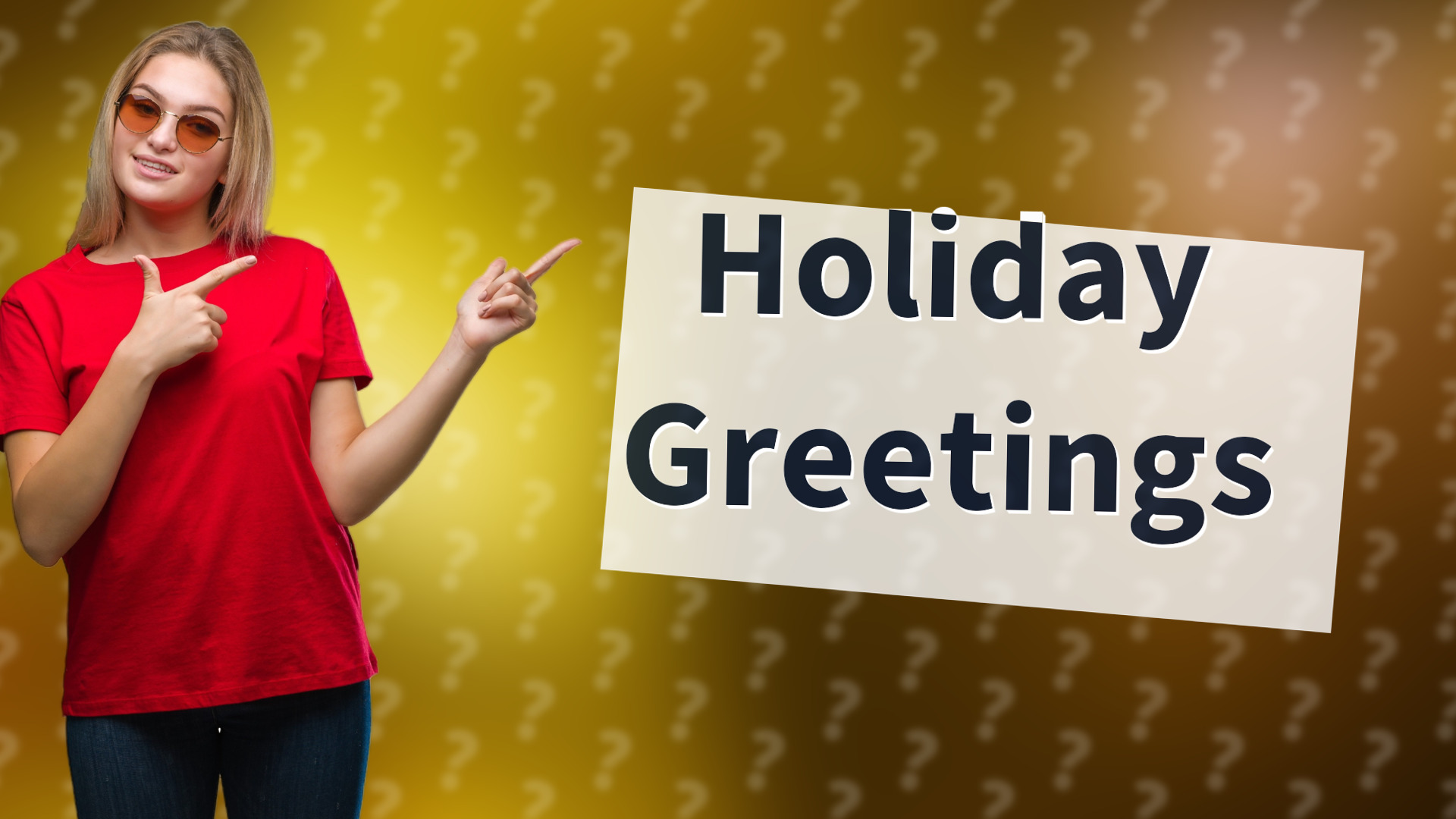 Holiday Greetings
