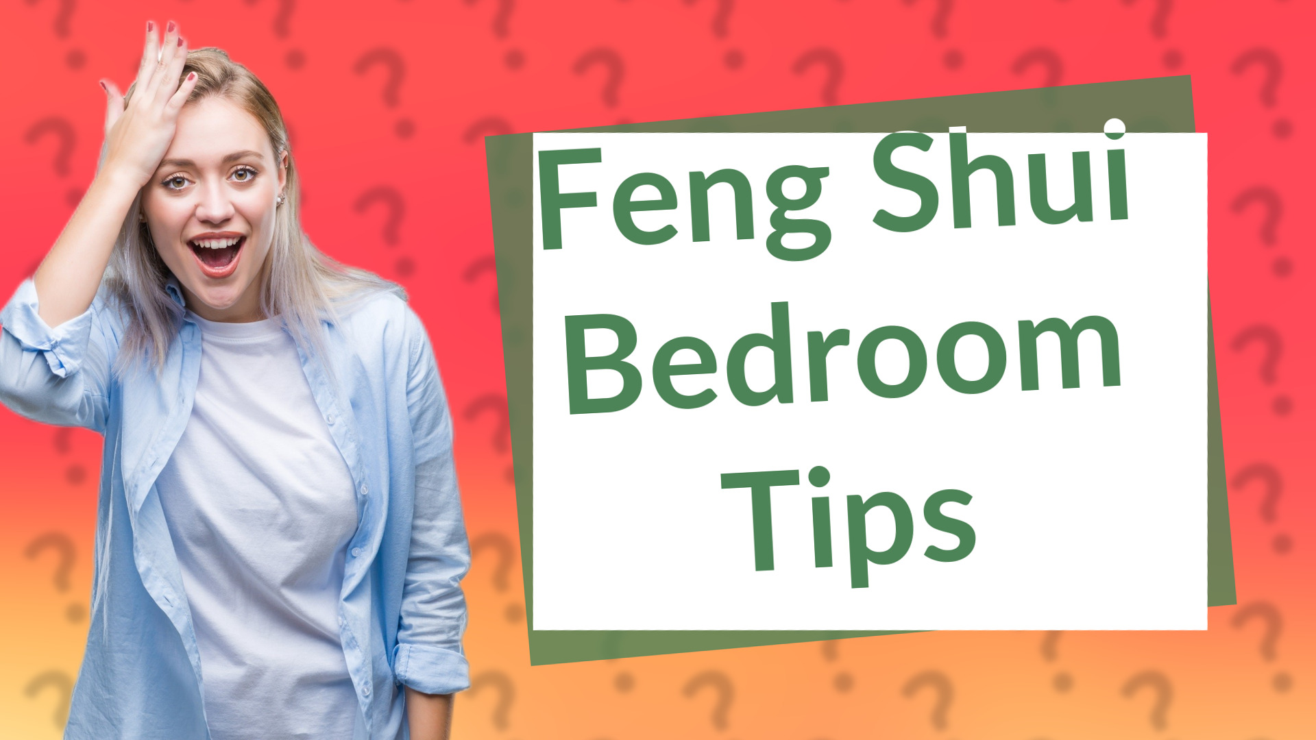 Feng Shui Bedroom Tips