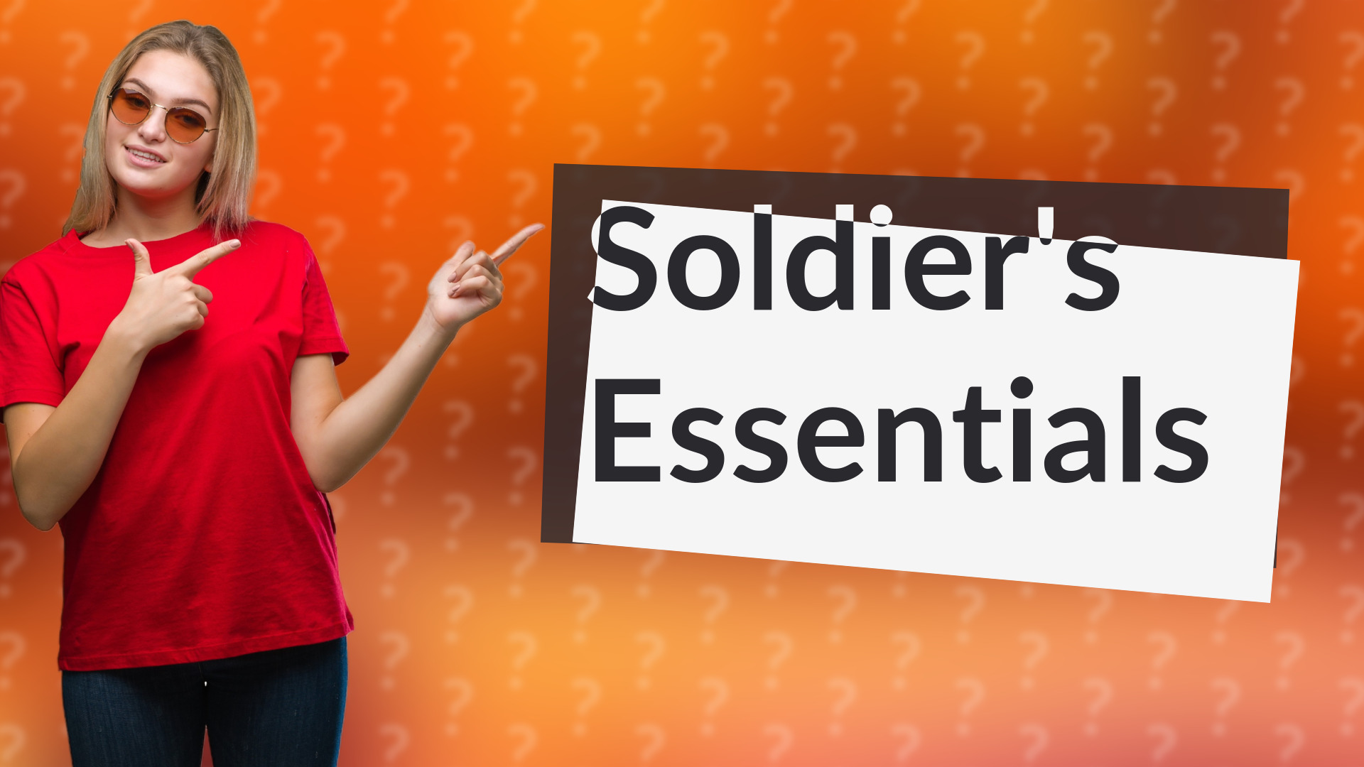 Soldier's Essentials