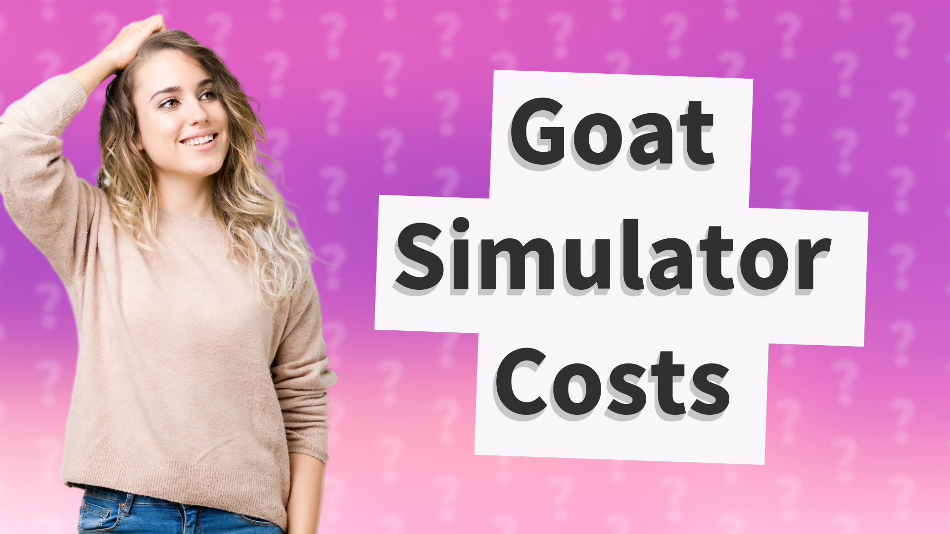 Goat Simulator Costs