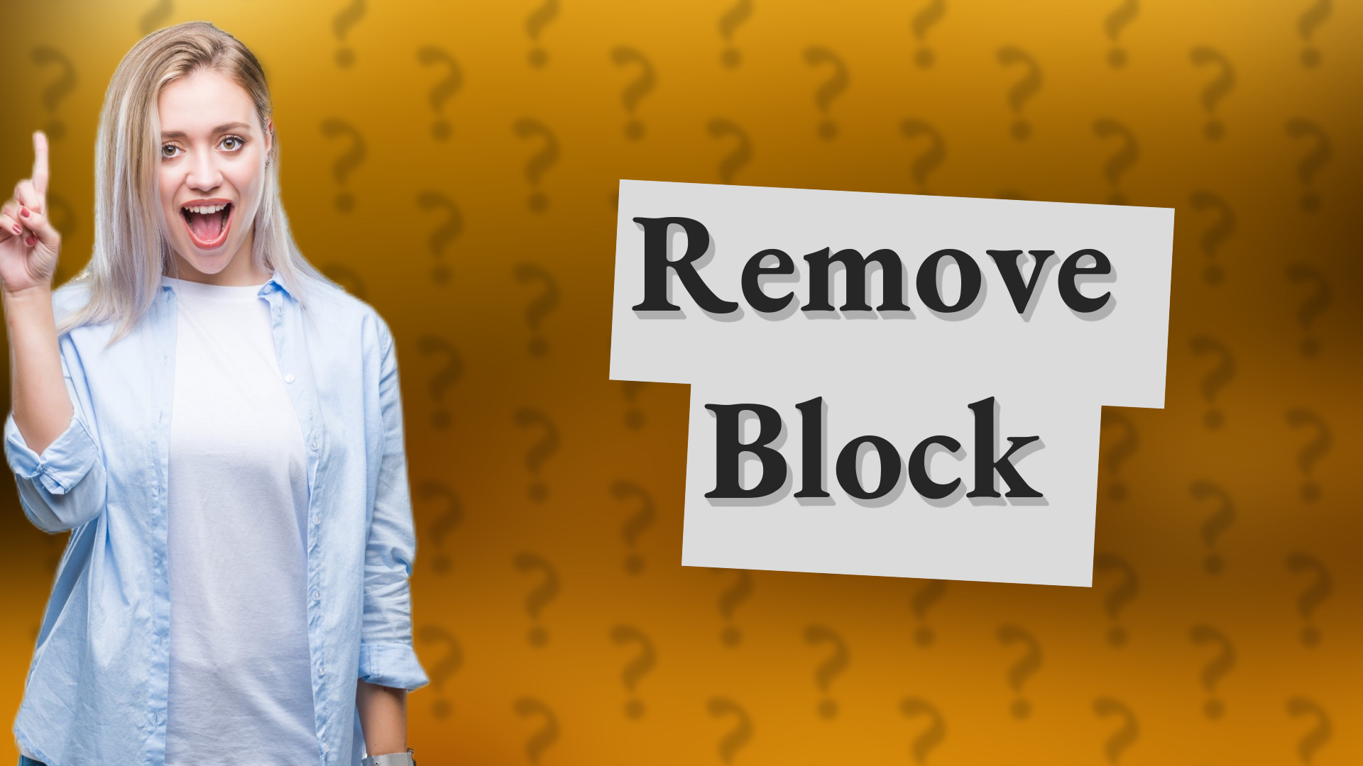 Remove Block