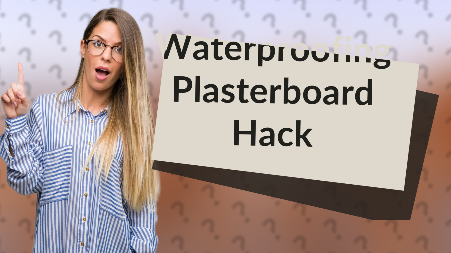 Waterproofing Plasterboard Hack