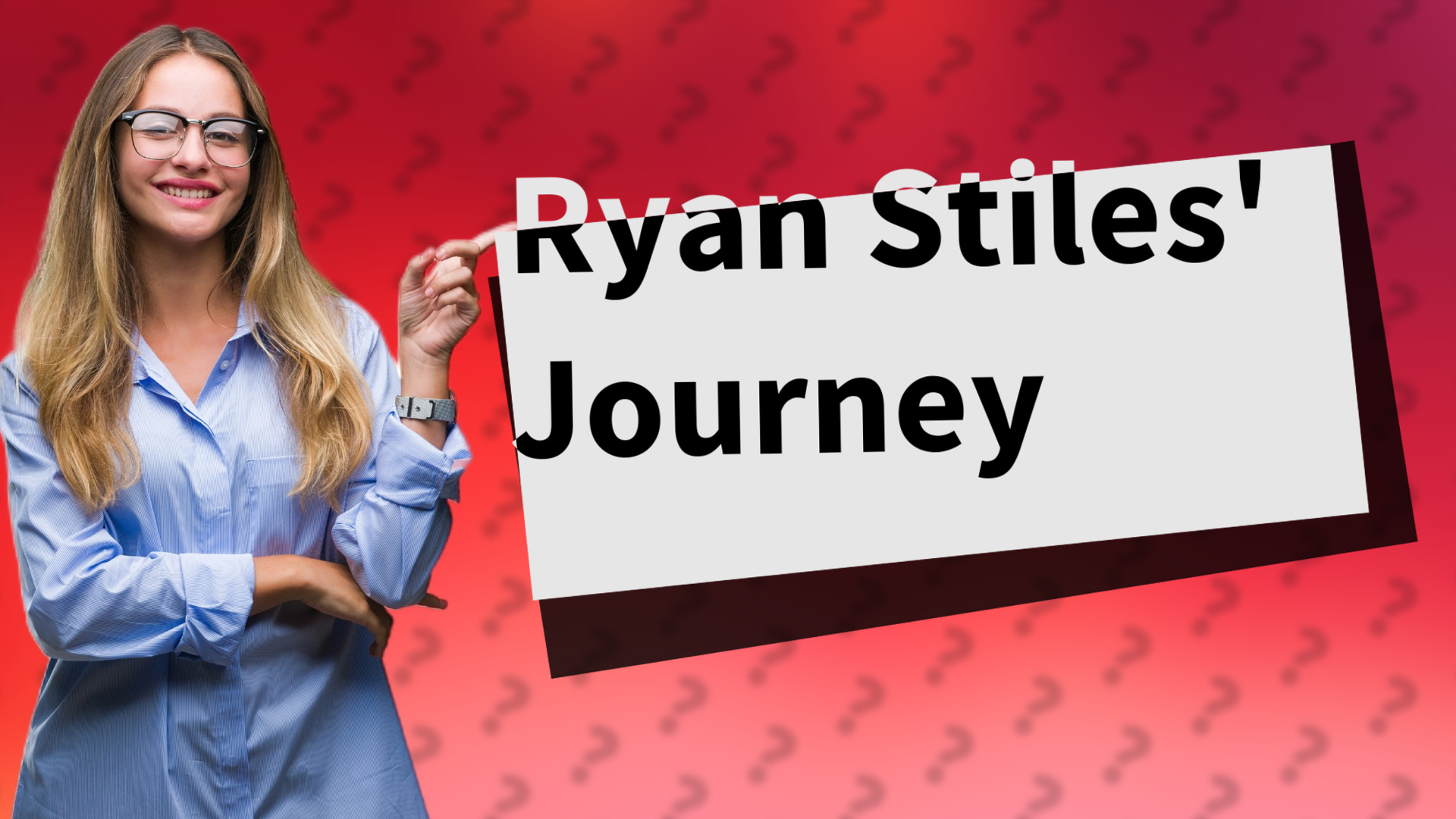 Ryan Stiles' Journey