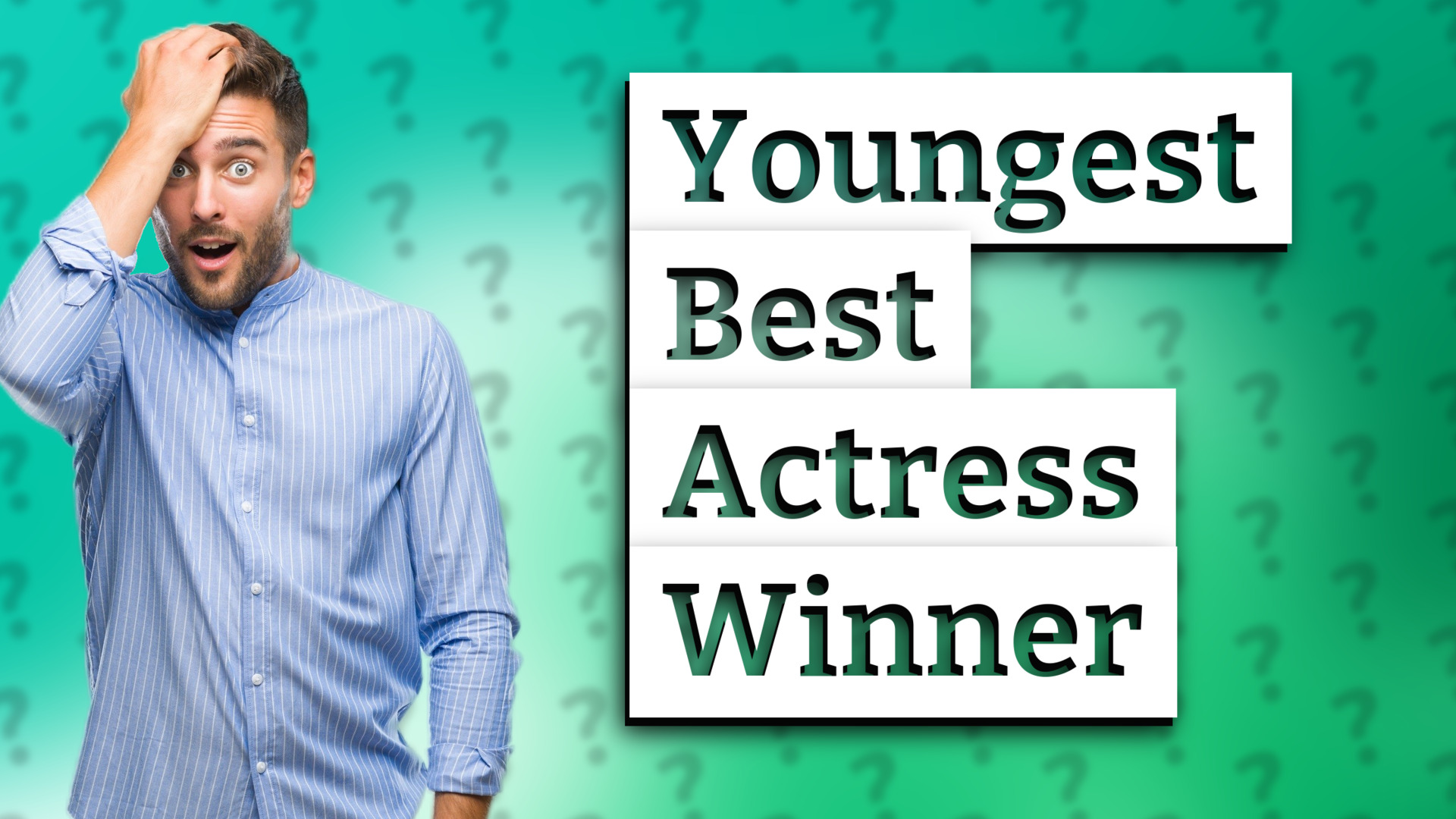 Youngest Best Actress Winner