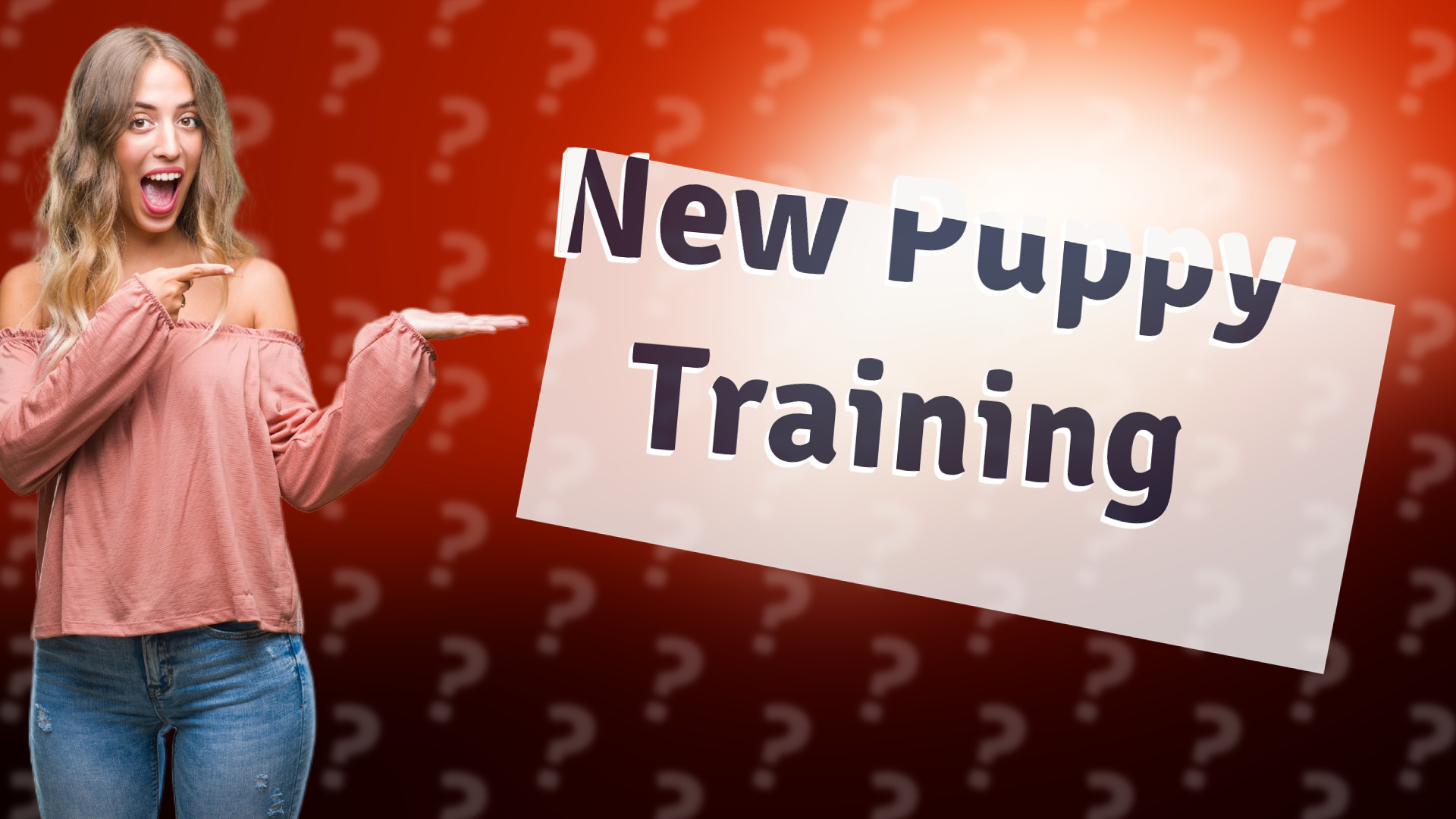 New Puppy Training
