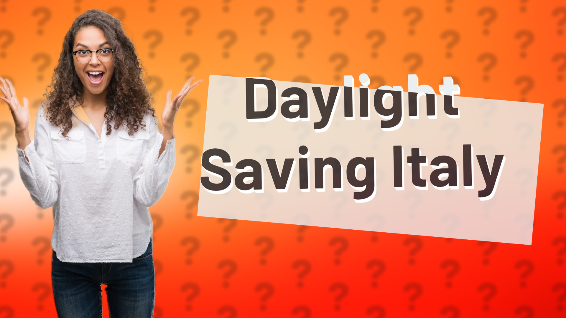 Daylight Saving Italy