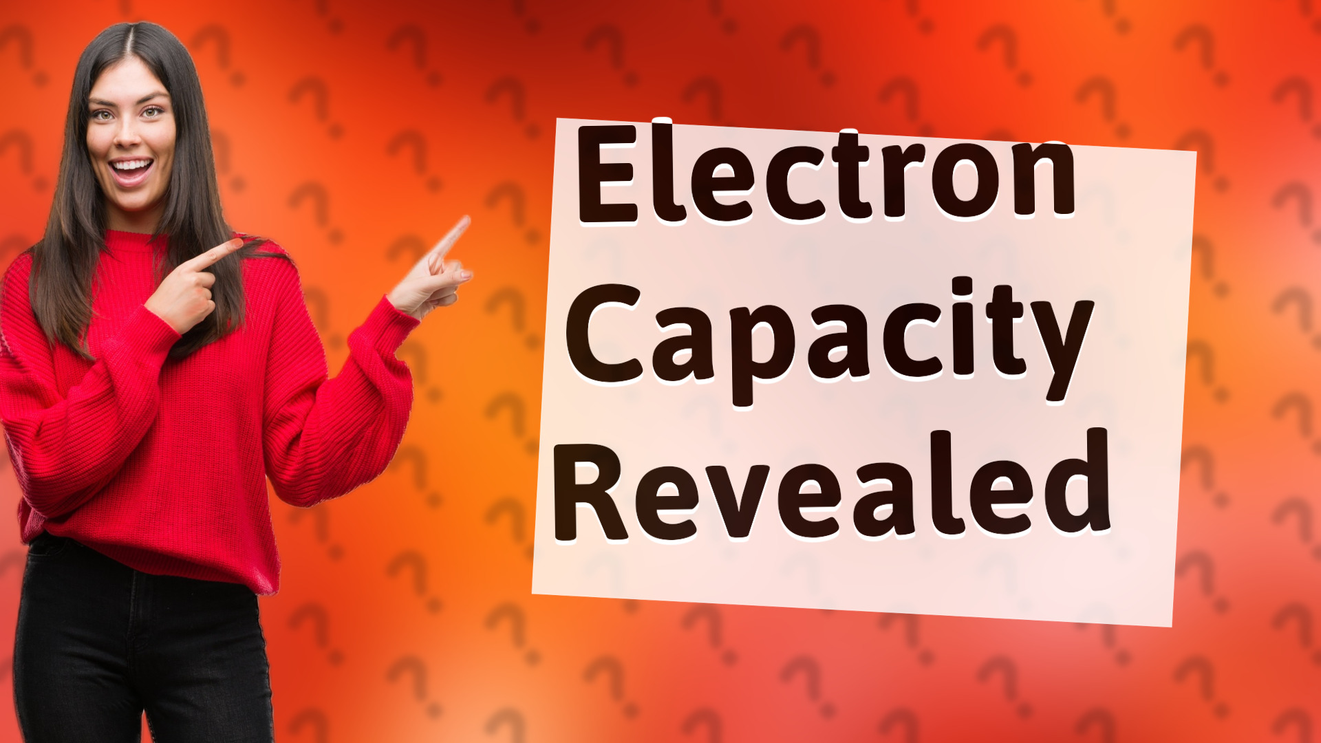 Electron Capacity Revealed
